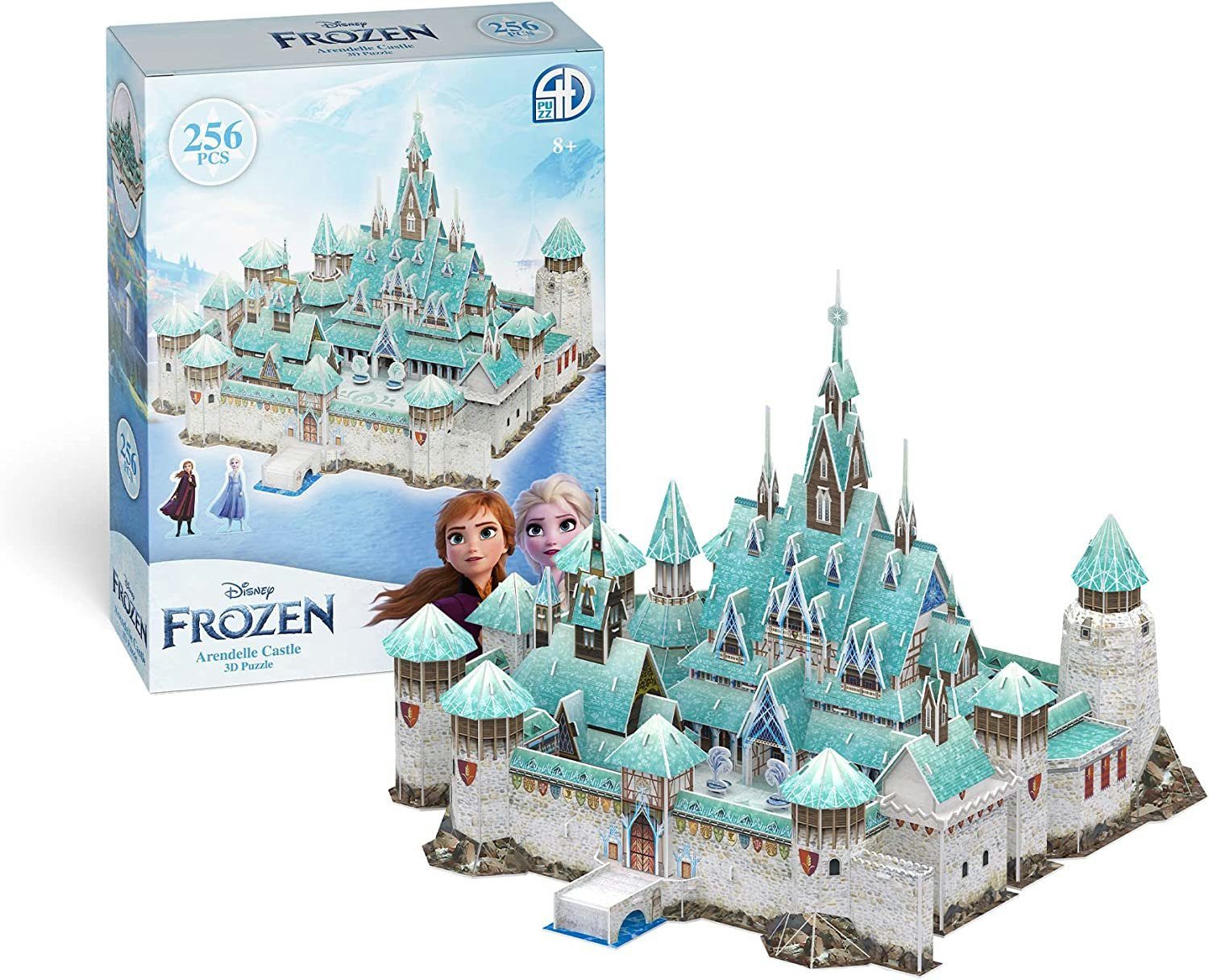 Revell® 3D-Puzzle 3D-Puzzle Disney Frozen II Arendelle Castle 00314 256 Teile, 256 Puzzleteile