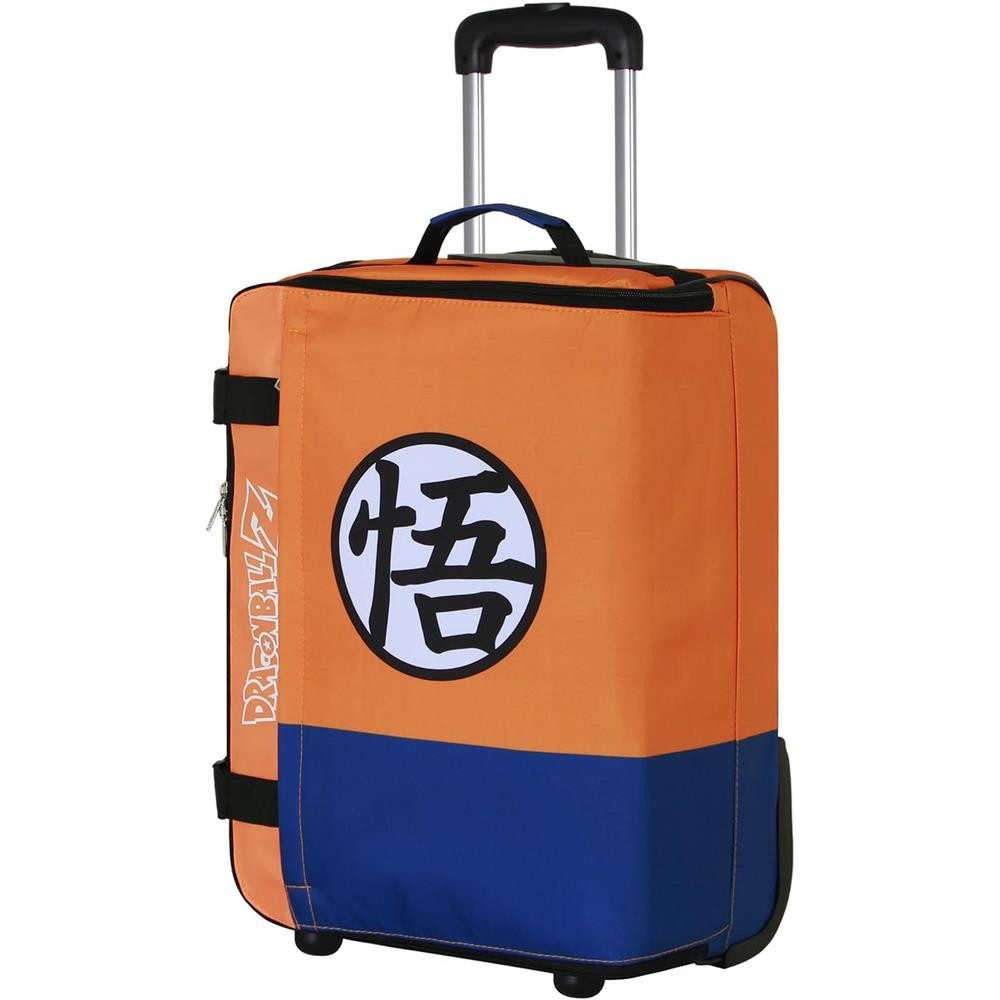Karactermania Handgepäckkoffer Dragon Ball Symbol Kabinenkoffer weicher Koffer Reisekoffer faltbar, leicht & gut zu verstauen mit Schloss