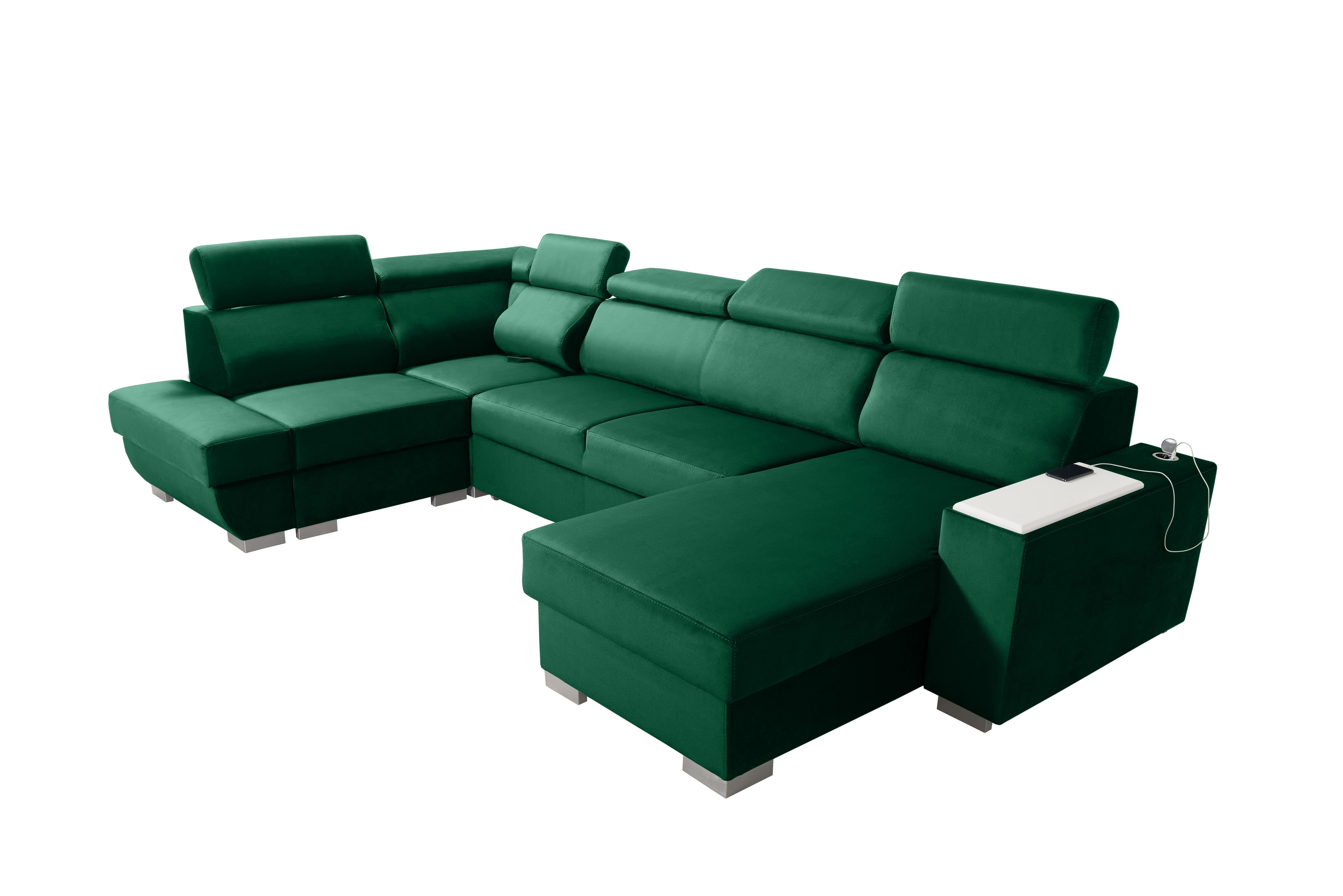 robin Ecksofa Cezar Eckcouch L-Form Wohnzimmermöbel Sofa L-Form Schlafsofa