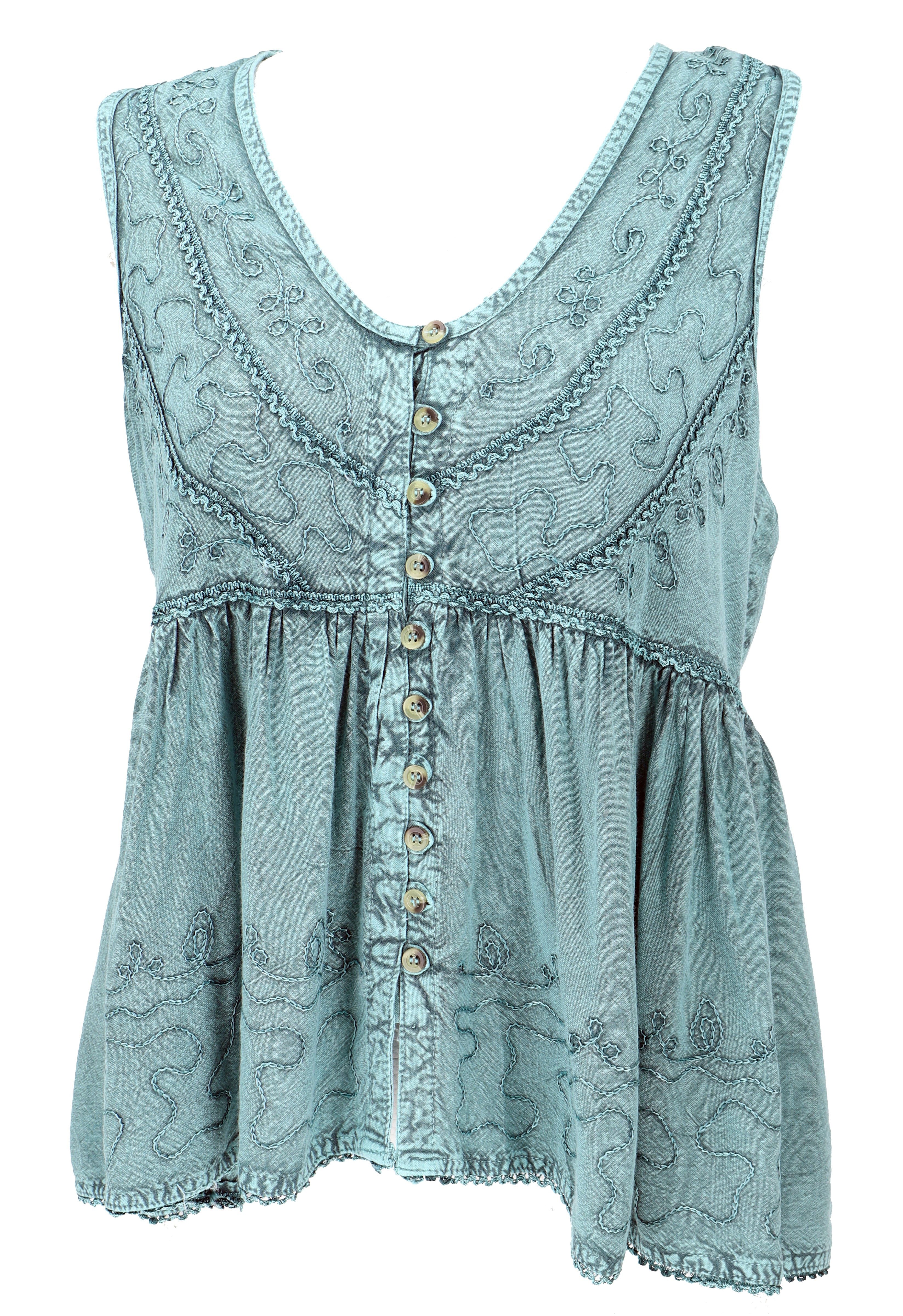 Guru-Shop T-Shirt Top Boho chic, besticktes günstig online kaufen