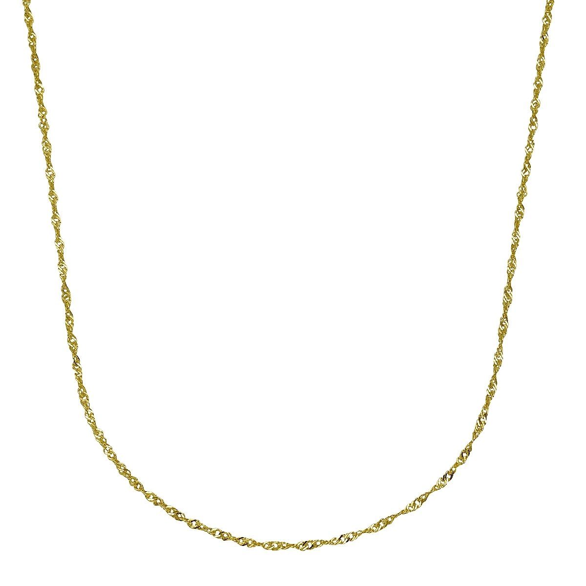 Vivance Collierkettchen 585 Gold Singapurkette 45cm günstig online kaufen