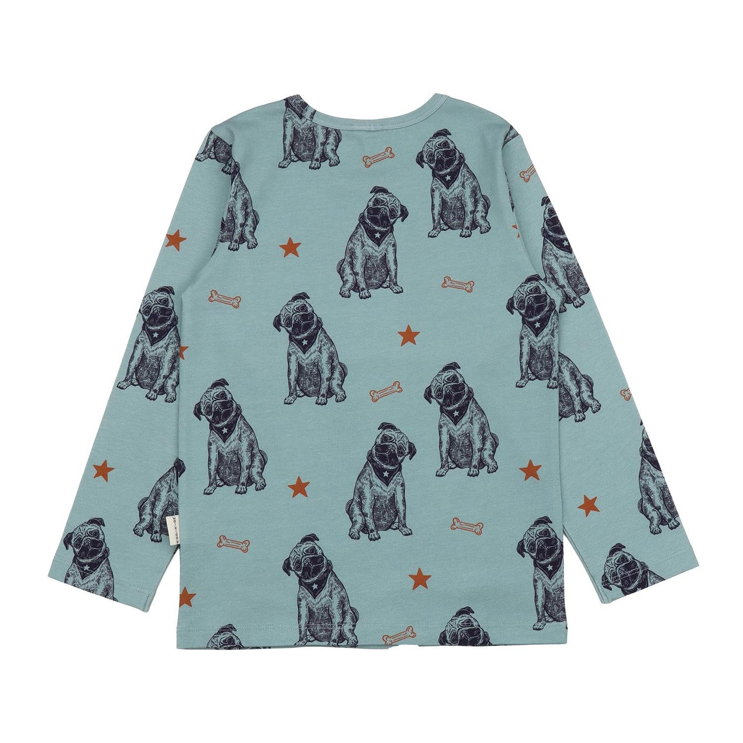 Walkiddy Langarmshirt Walkiddy mit Hundemotiv aus Bio Baumwolle Bio Baumwolle,GOTS,Kinderbekleidung,nachhaltige Klamotten,Langarm