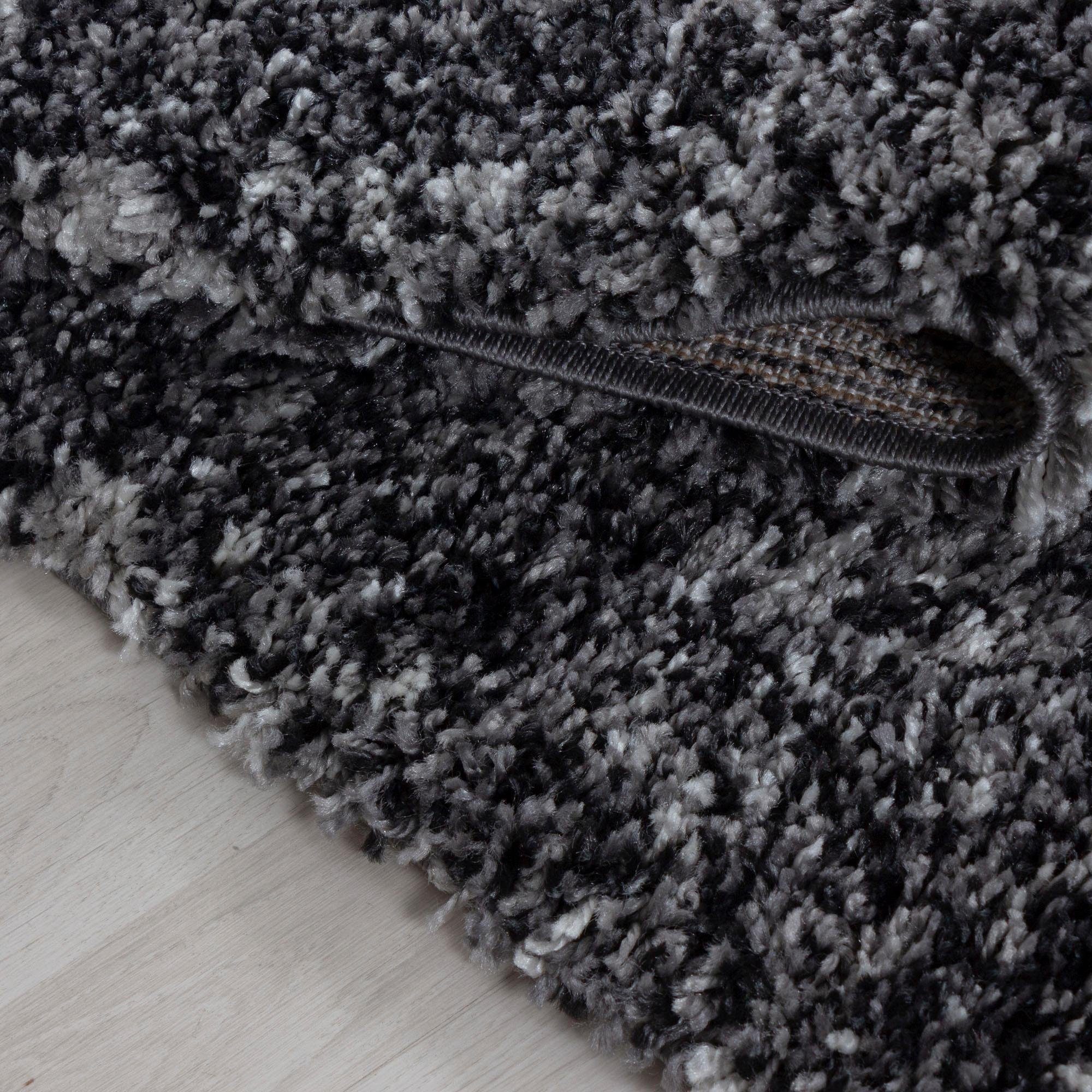 Ayyildiz Teppiche Hochflor-Teppich Enjoy Shaggy, rechteckig, Höhe: 50 mm, auch als Läufer, Shaggy, Langflor, meliert, Wohnzimmer