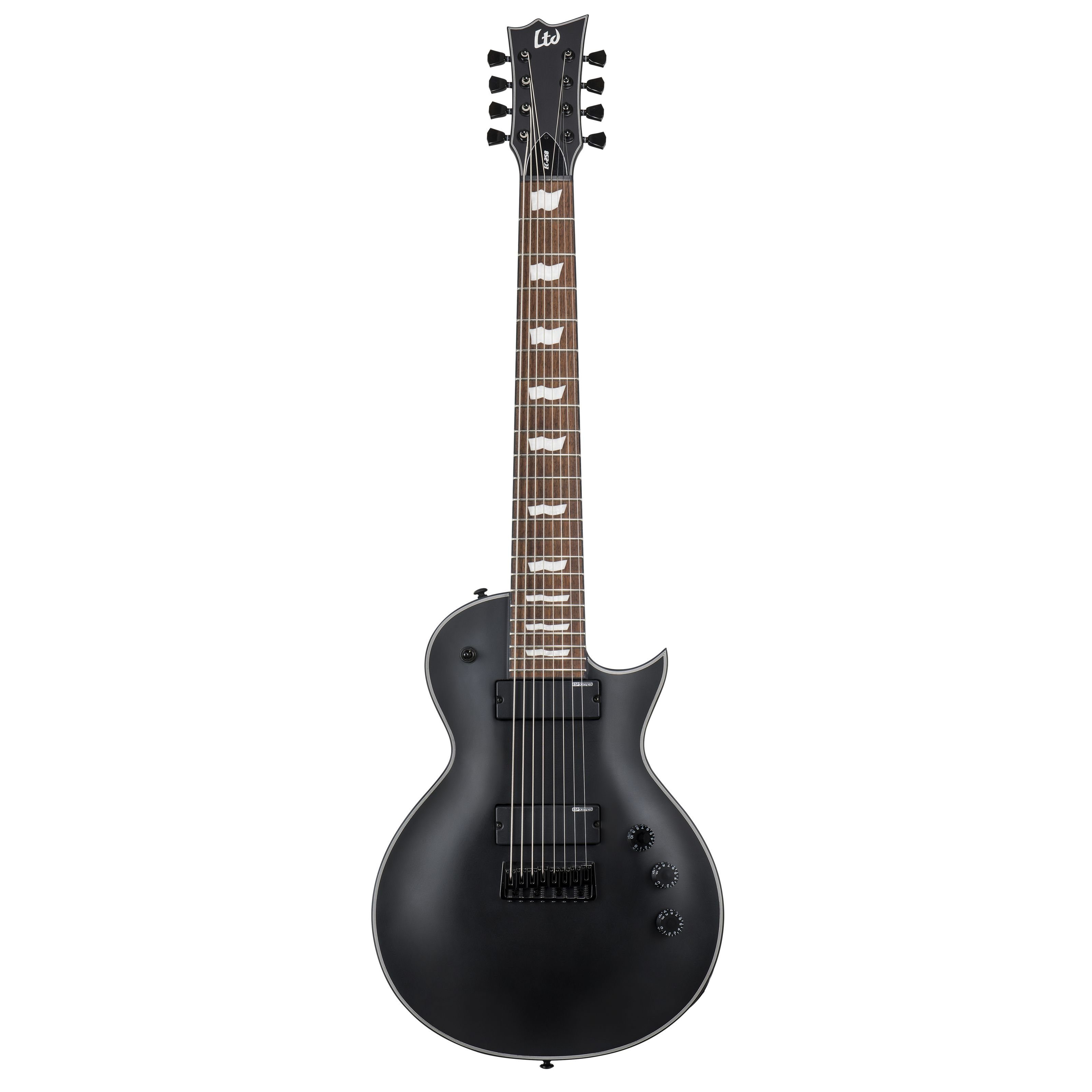 ESP E-Gitarre, LTD EC-258 Black Satin, E-Gitarren, Single Cut Modelle, LTD EC-258 Black Satin