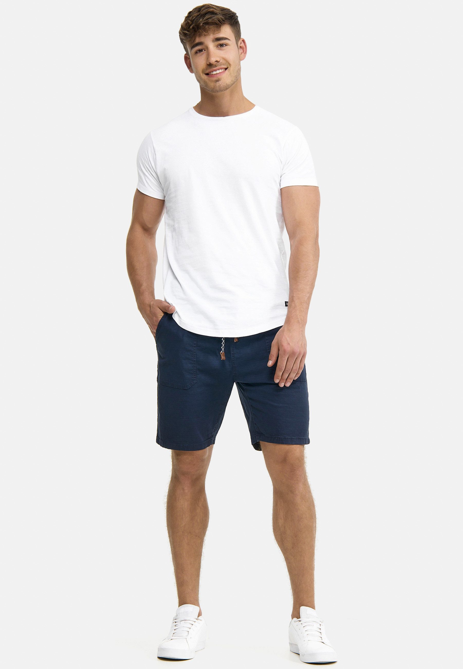 INDICODE Chinoshorts Herren Stoufville Chino Shorts Herrenshorts aus elastischer Baumwoll-Qualität, mit Kordelzug – Bild 5 von 5