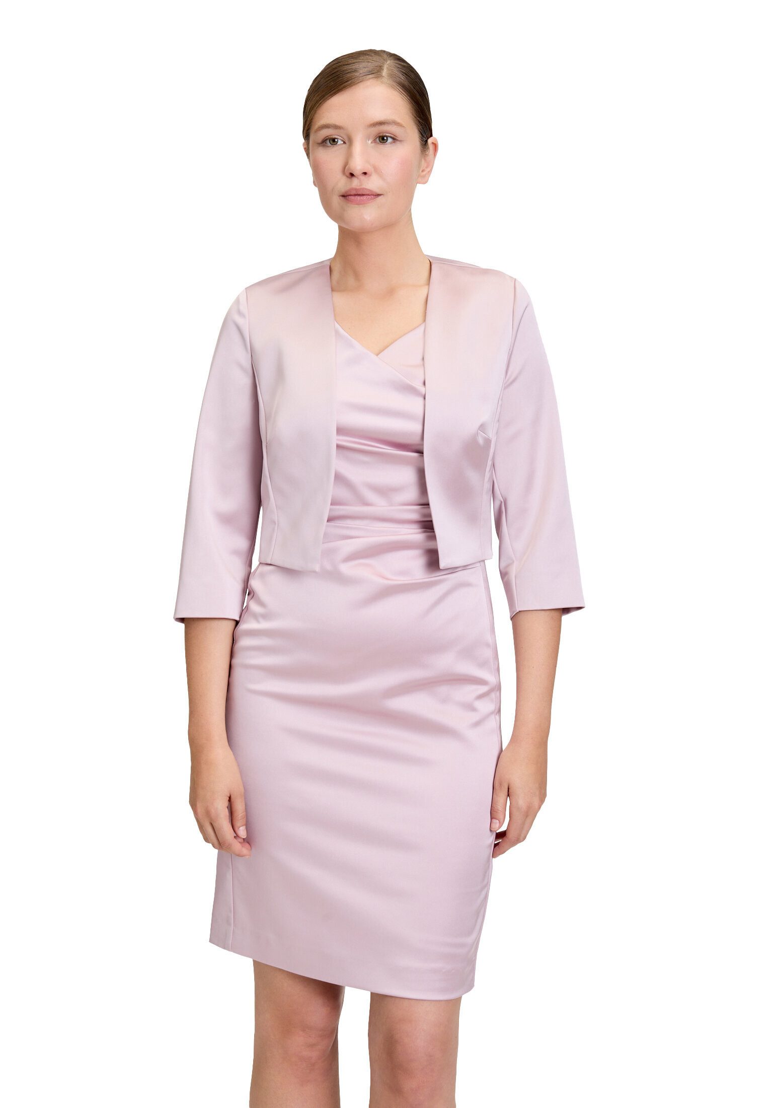 Vera Mont Bolerojacke Damen mit Kellerfalten