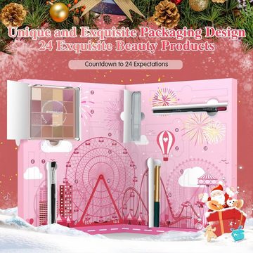 Aifanciey Adventskalender, mit Exquisite Kosmetik 24 Stück Bestes Geschenk Schönheitsprodukte
