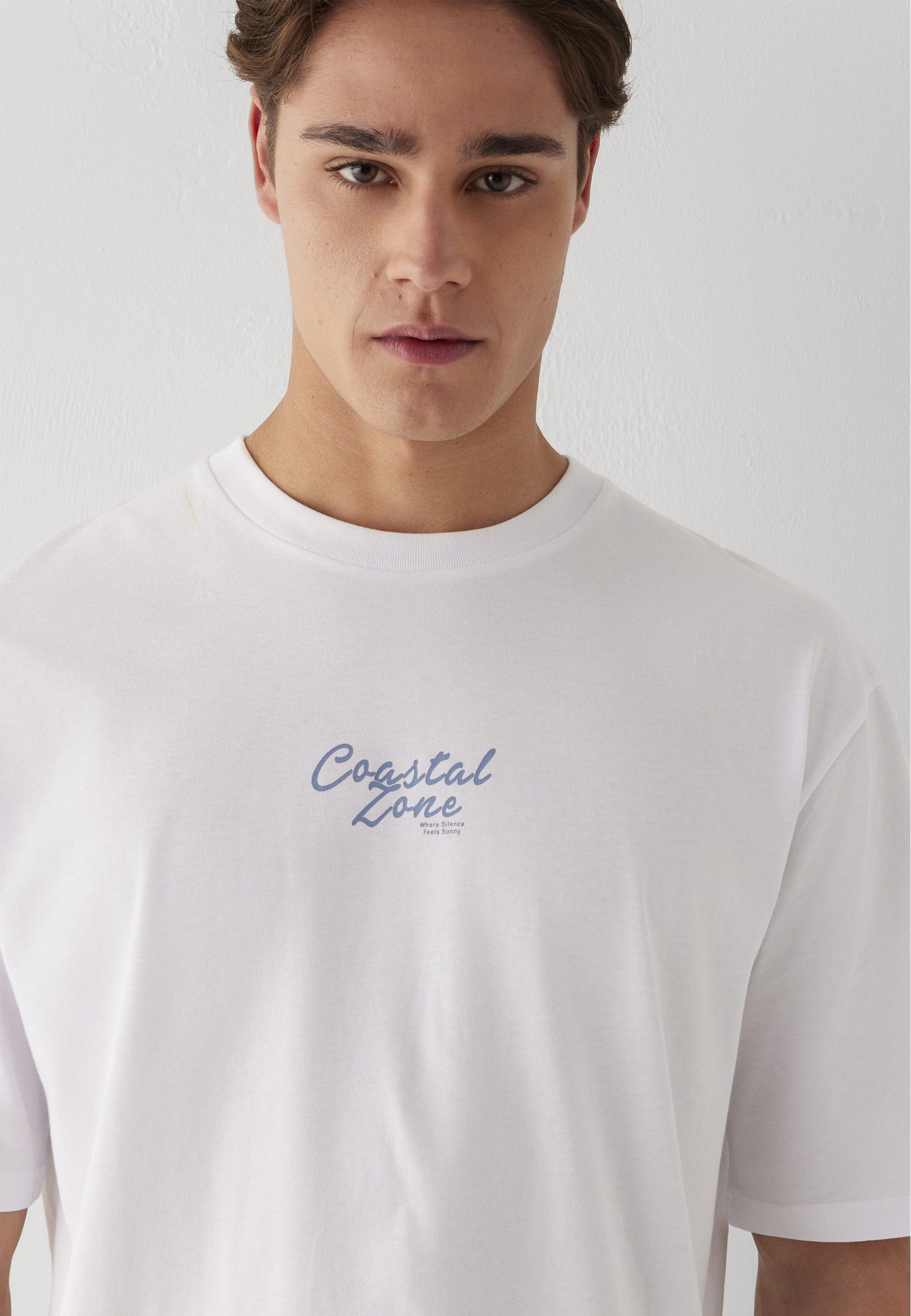 Mavi T-Shirt COASTAL ZONE TEE Backprint T-Shirt – Bild 5 von 5