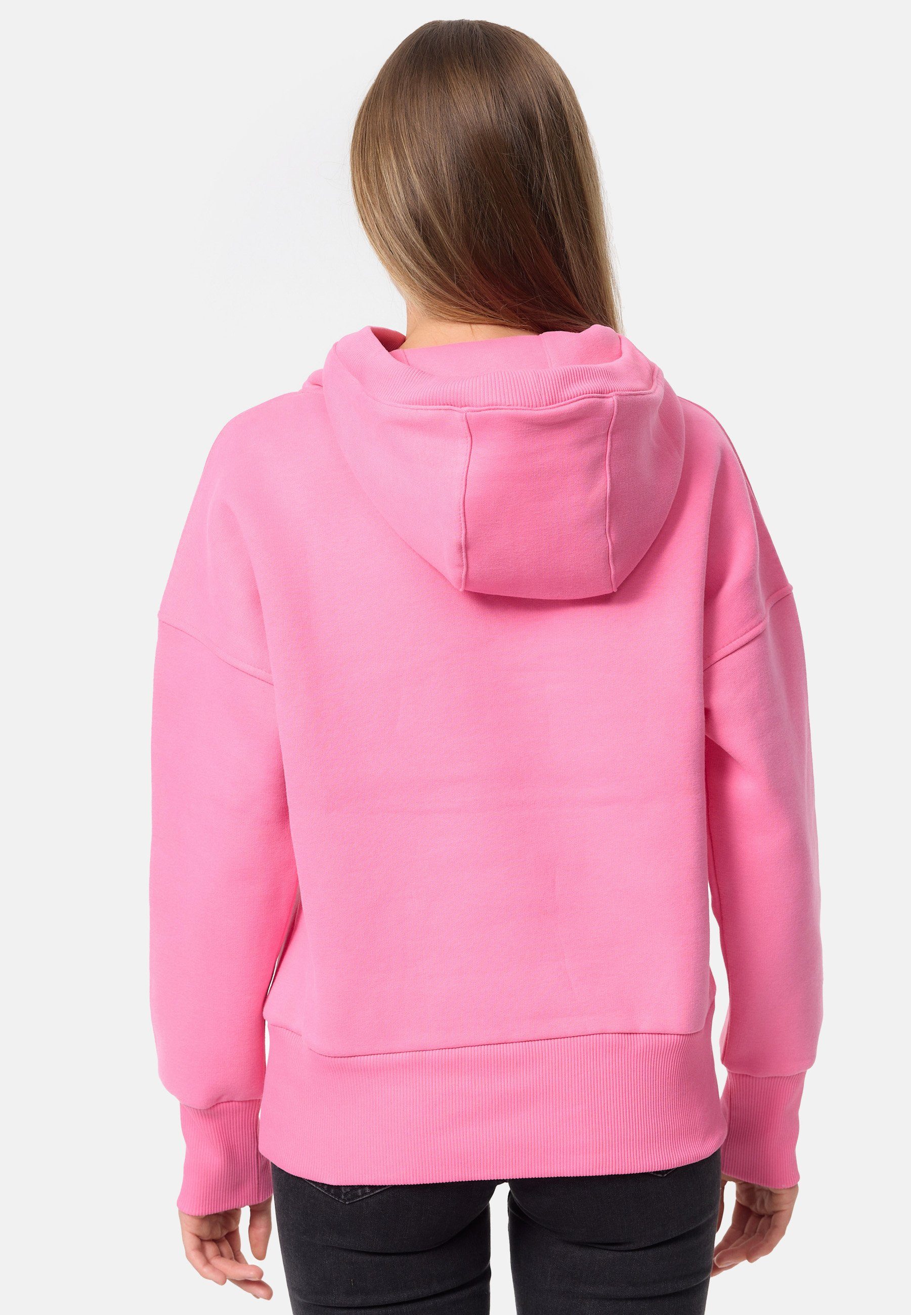 Decay Kapuzensweatshirt Design klassischen im rosa