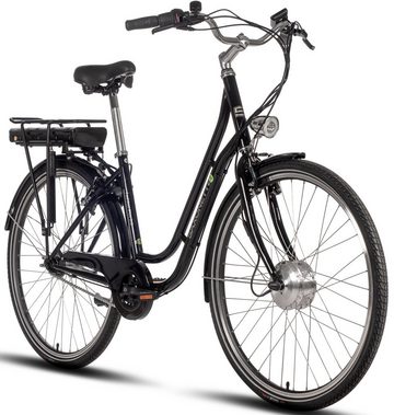 SAXONETTE E-Bike Fashion Plus 2.0, 7 Gang Shimano, Nabenschaltung, Frontmotor, 418 Wh Akku