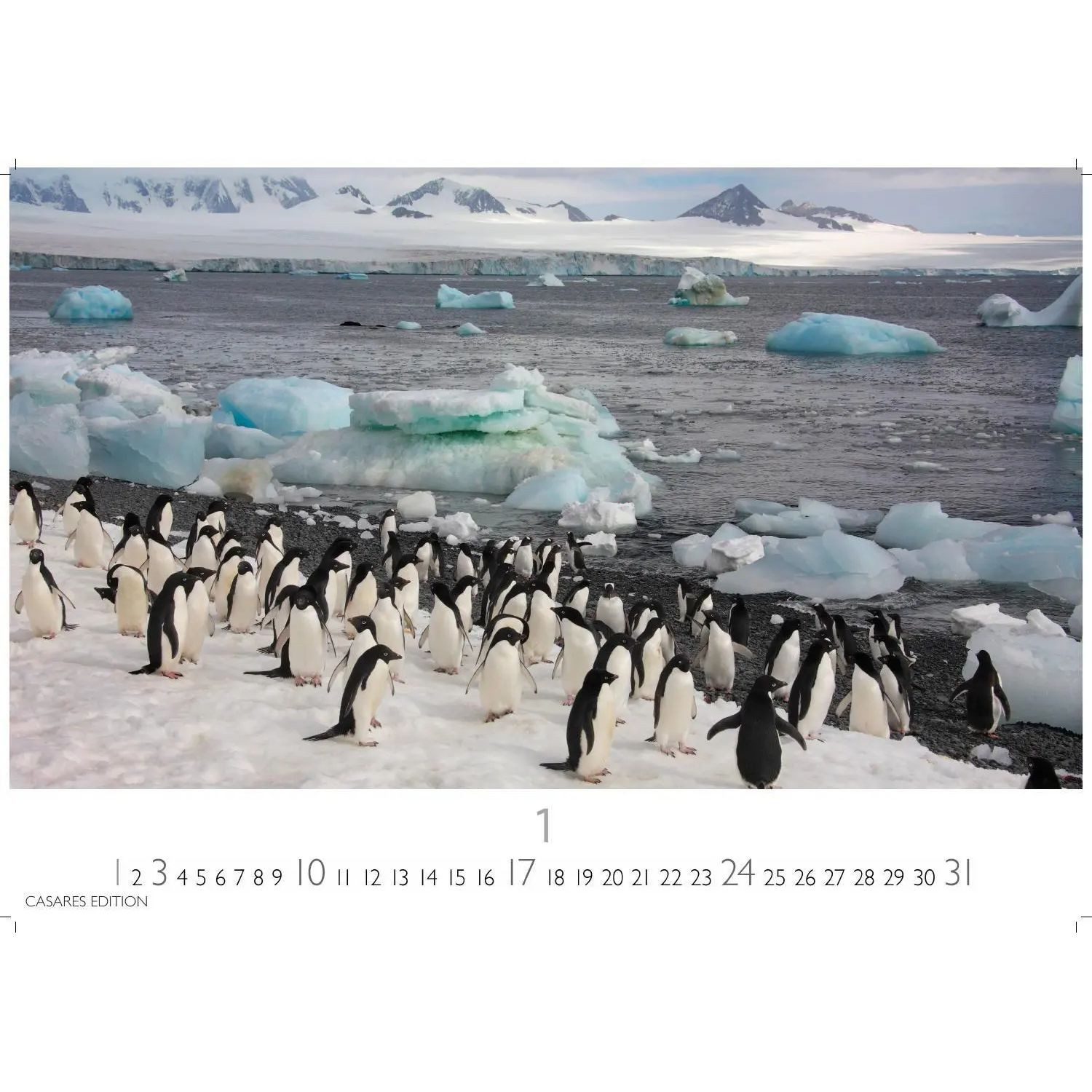 Wandkalender Arctic Landscape Kalender 2027 - Wandkalender, Fotokalender...