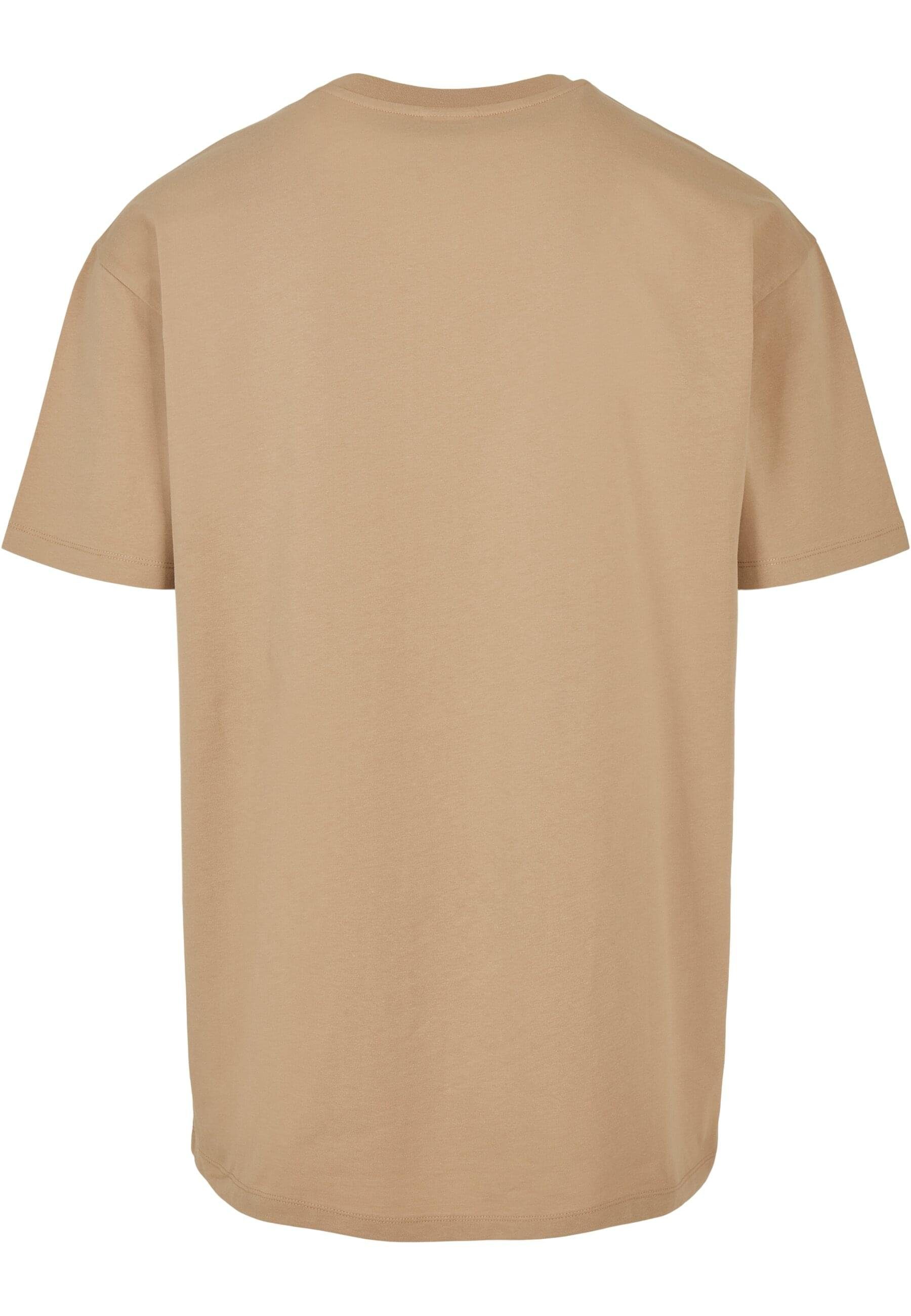 URBAN CLASSICS Tee (1-tlg) unionbeige Organic Herren Basic T-Shirt
