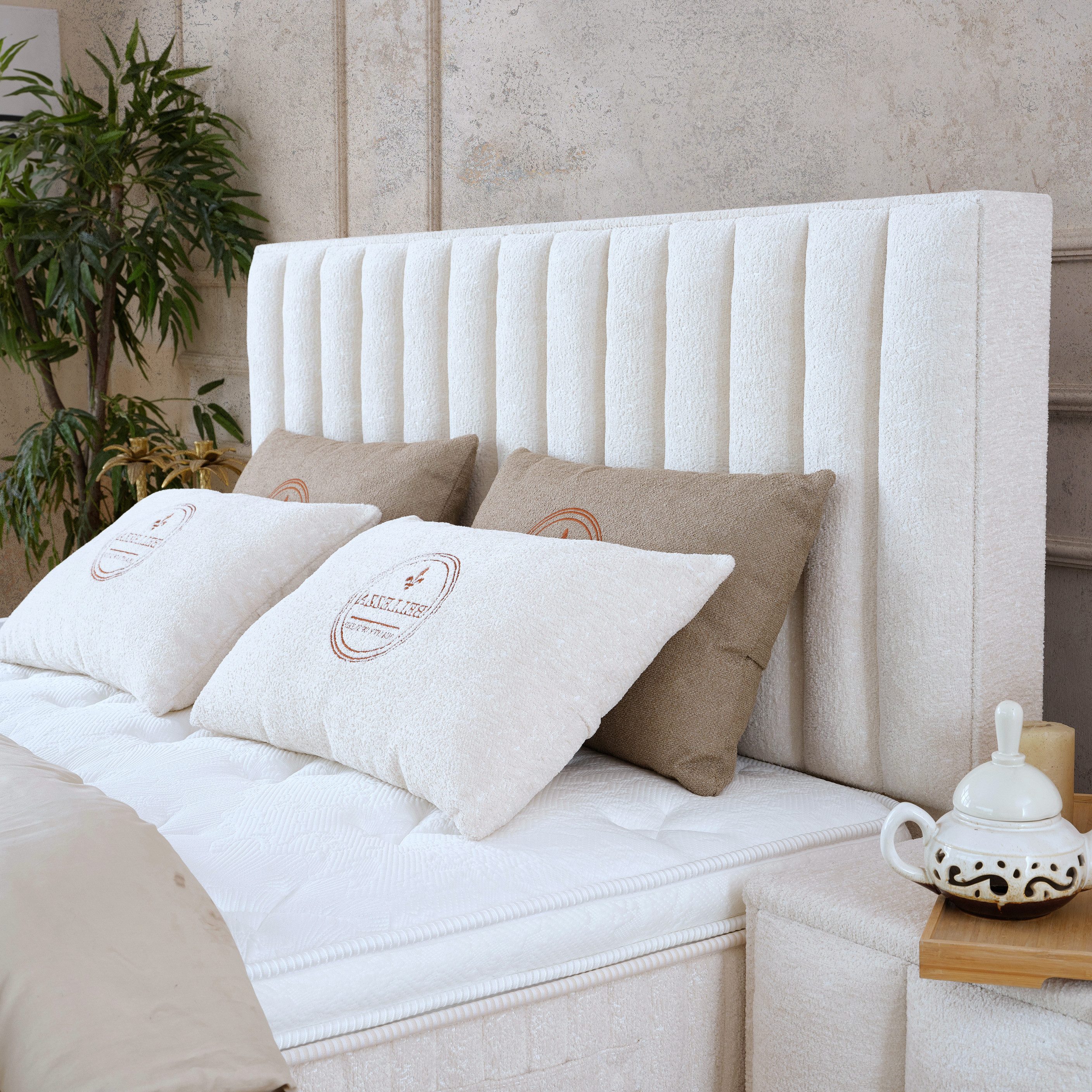 gowoll Boxspringbett mit Matratze und Topper Stauraumbett Betkasten inkl. Lieferung Beleza (Set, 2 Bettkästen, 1 Matratze, 1 Kopfteil (Nachttisch optional), ink – Bild 3 von 5
