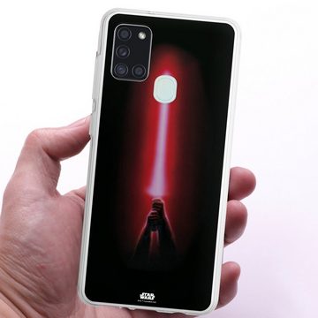 DeinDesign Handyhülle Fanartikel Laserschwert Star Wars Sith lightsaber - Star Wars, Samsung Galaxy A21s Silikon Hülle Bumper Case Handy Schutzhülle
