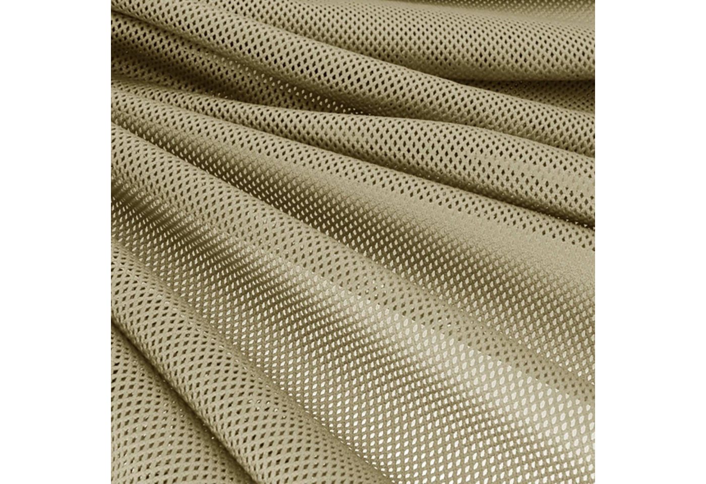 Thumbnail - maDDma Stoff 1m Bekleidungsnetz Meshgewebe Air-Mesh Netzgewebe Futterstoff, beige