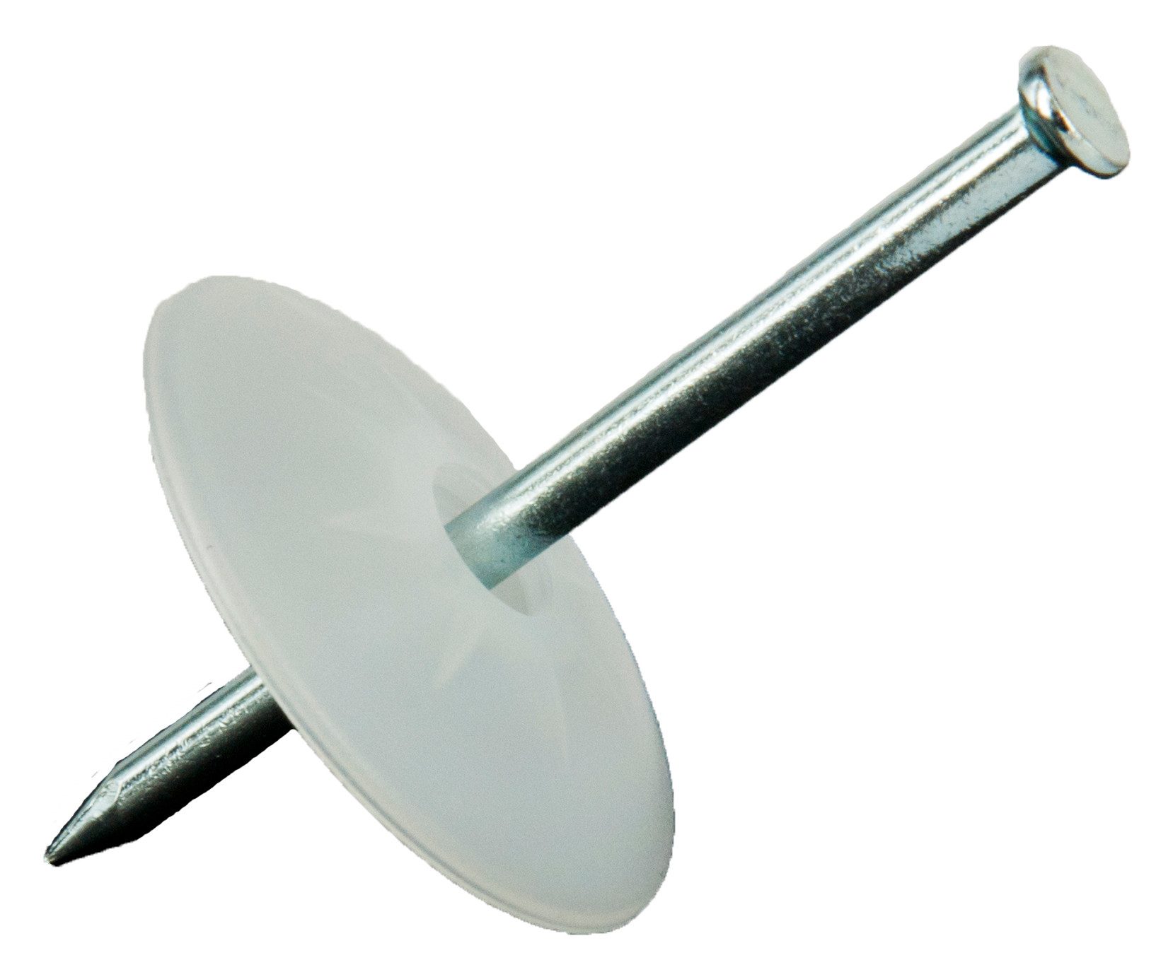 Don Quichotte Nagelschelle Nagelscheibe KLS34 mit Nagel 150 Stück 3,3 x 50