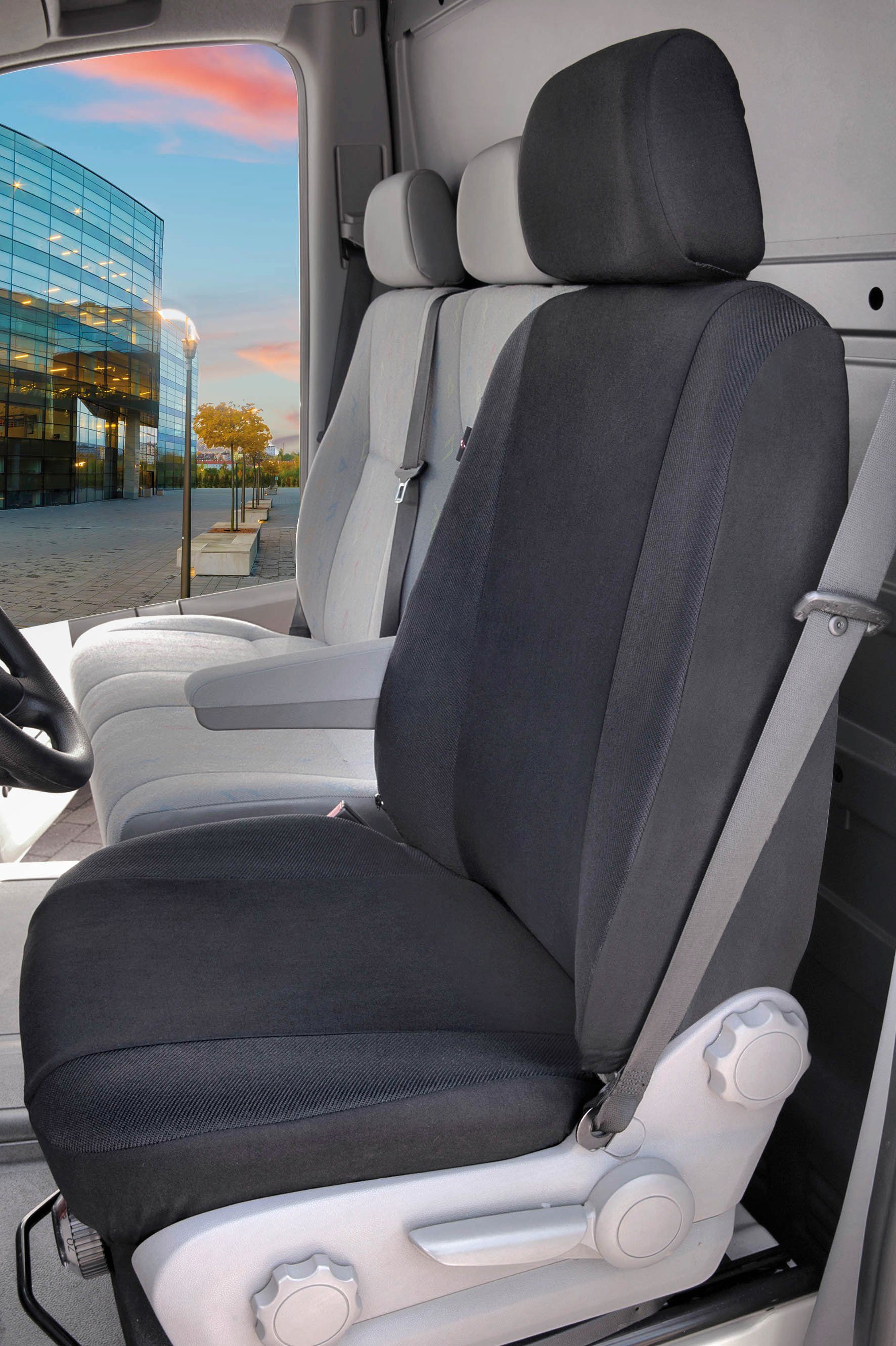 WALSER Autositzbezug »Aversa«, (2 Einzelsitzbezüge für Normalsitze),  passgenau für BMW X1 (E84) 03/2009-06/2015 online kaufen
