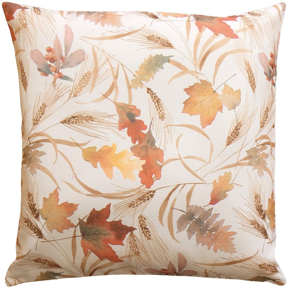 matches21 HOME & HOBBY Kissenbezüge Kissen-Bezug Blätter Herbst bunt 40x40 günstig online kaufen