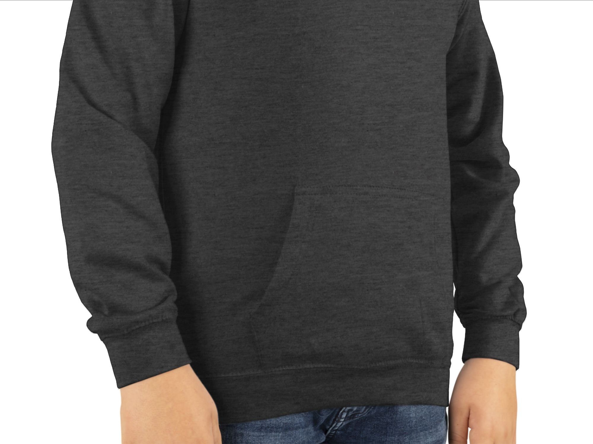 Shirtracer Hoodie Echte Kerle spielen Handball weiß / grau Kinder Sport Kleidung