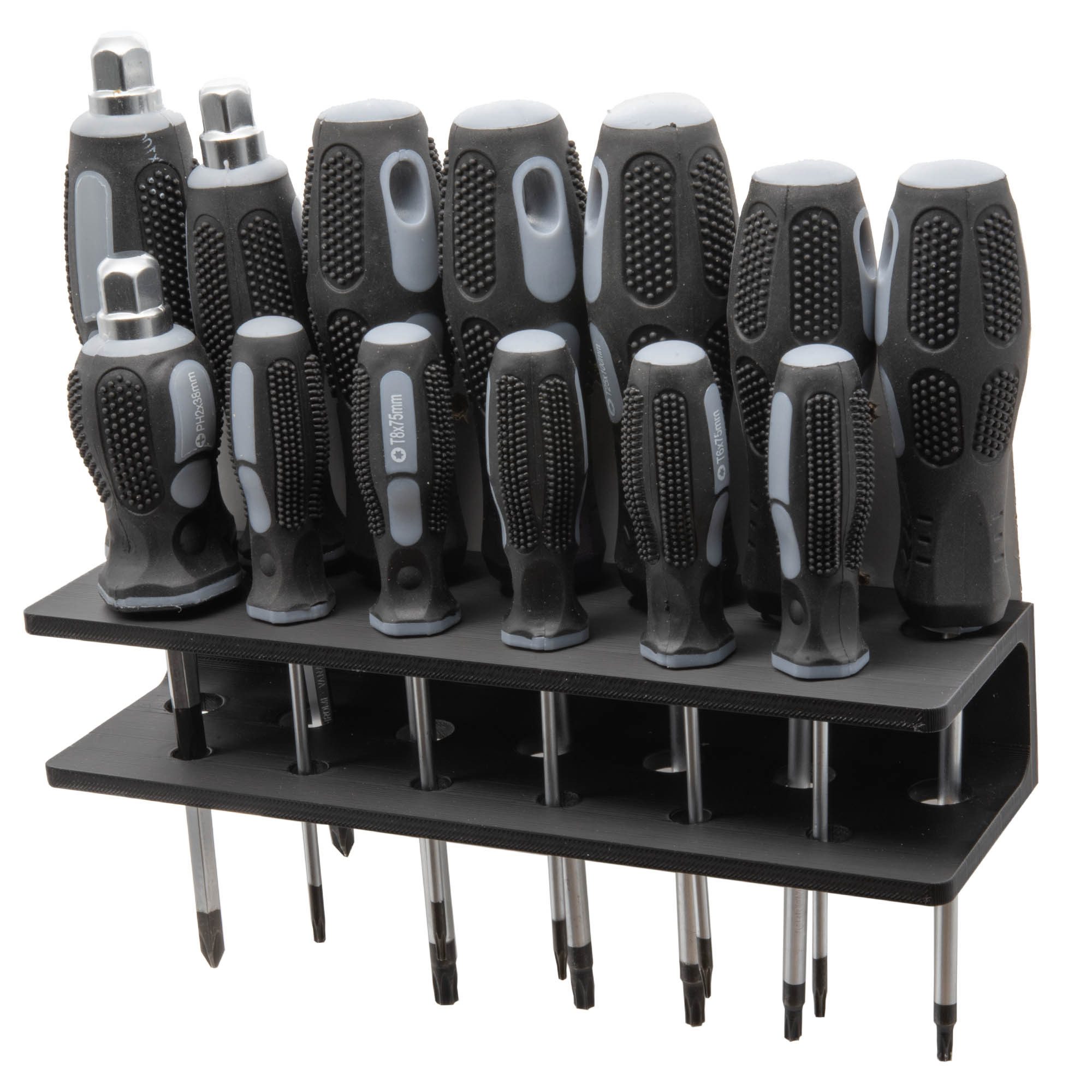 TSB Werk Werkzeughalter Schraubendreher Halter Wandhalterung Wand, Schraubenzieher, Werkzeug, Werkzeugwand