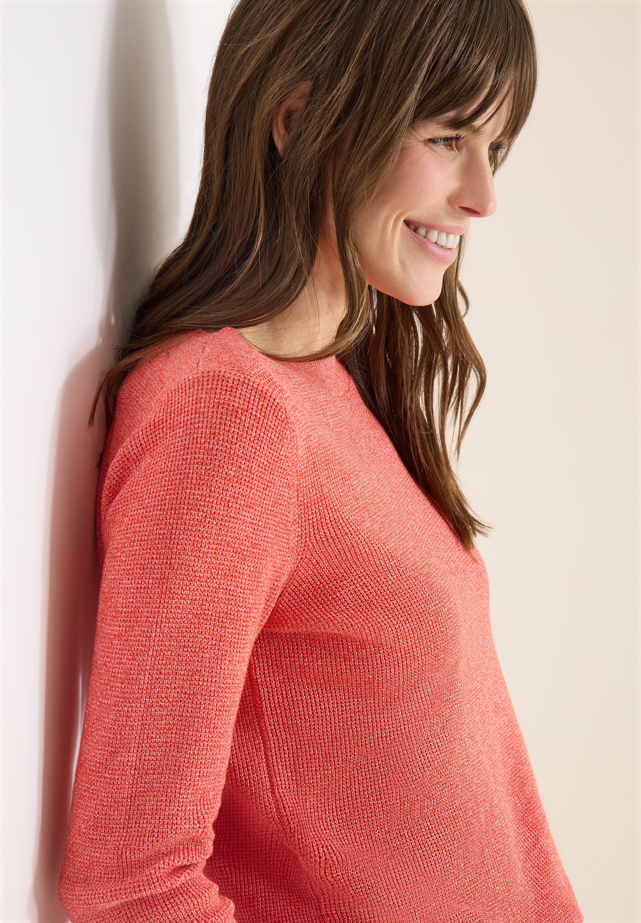 CECIL Strickpullover mit U-Boot-Ausschnitt