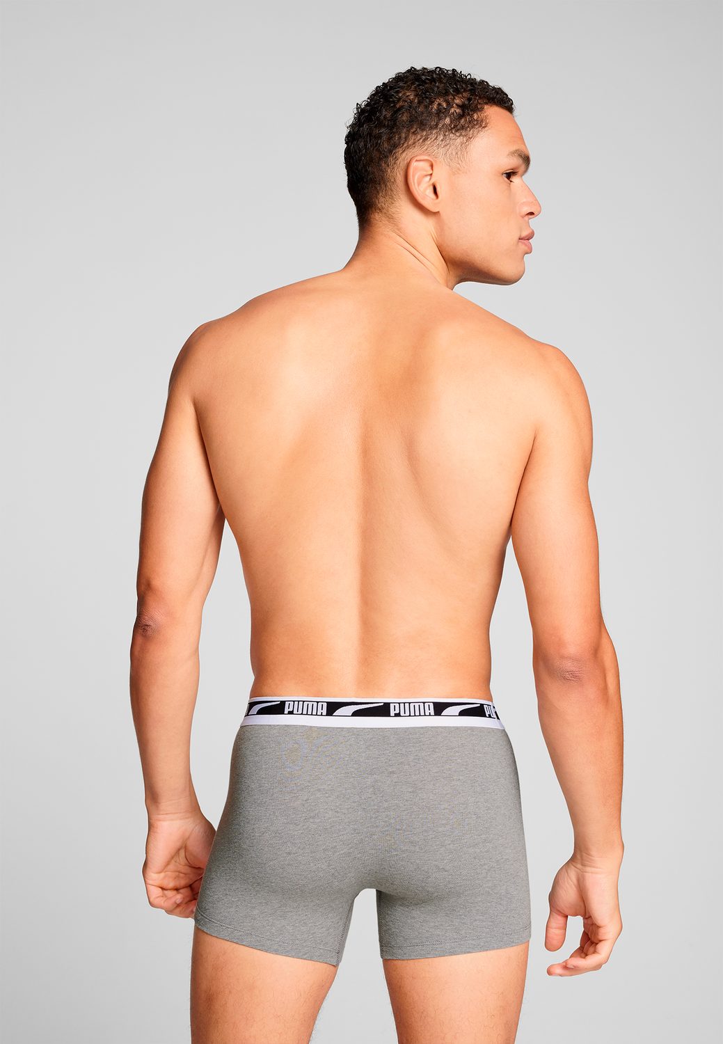 PUMA BODYWEAR Boxershorts Everyday Bodywear (Set) Logo-Bund, 6er Pack
