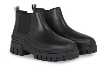 Calvin Klein Jeans COM BOOT LOW CHELSEA LTH IN LUM Chelseaboots mit stark profilierter Laufsohle