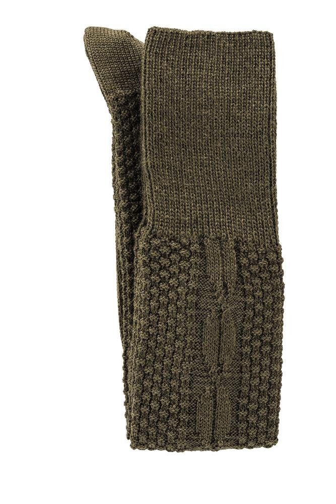 TippTexx 24 Trachtensocken 2 Paar Kniebundstrümpfe Herren Damen Trachten-Socken warm atmungsaktiv (2 Paar) handgekettelt – Bild 3 von 5