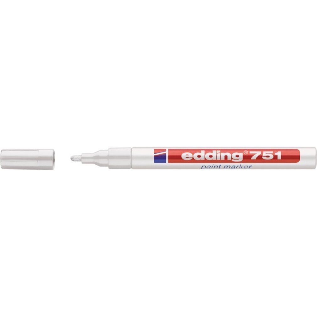 Thumbnail - edding Marker 751 Paint Marker White (4-751049)