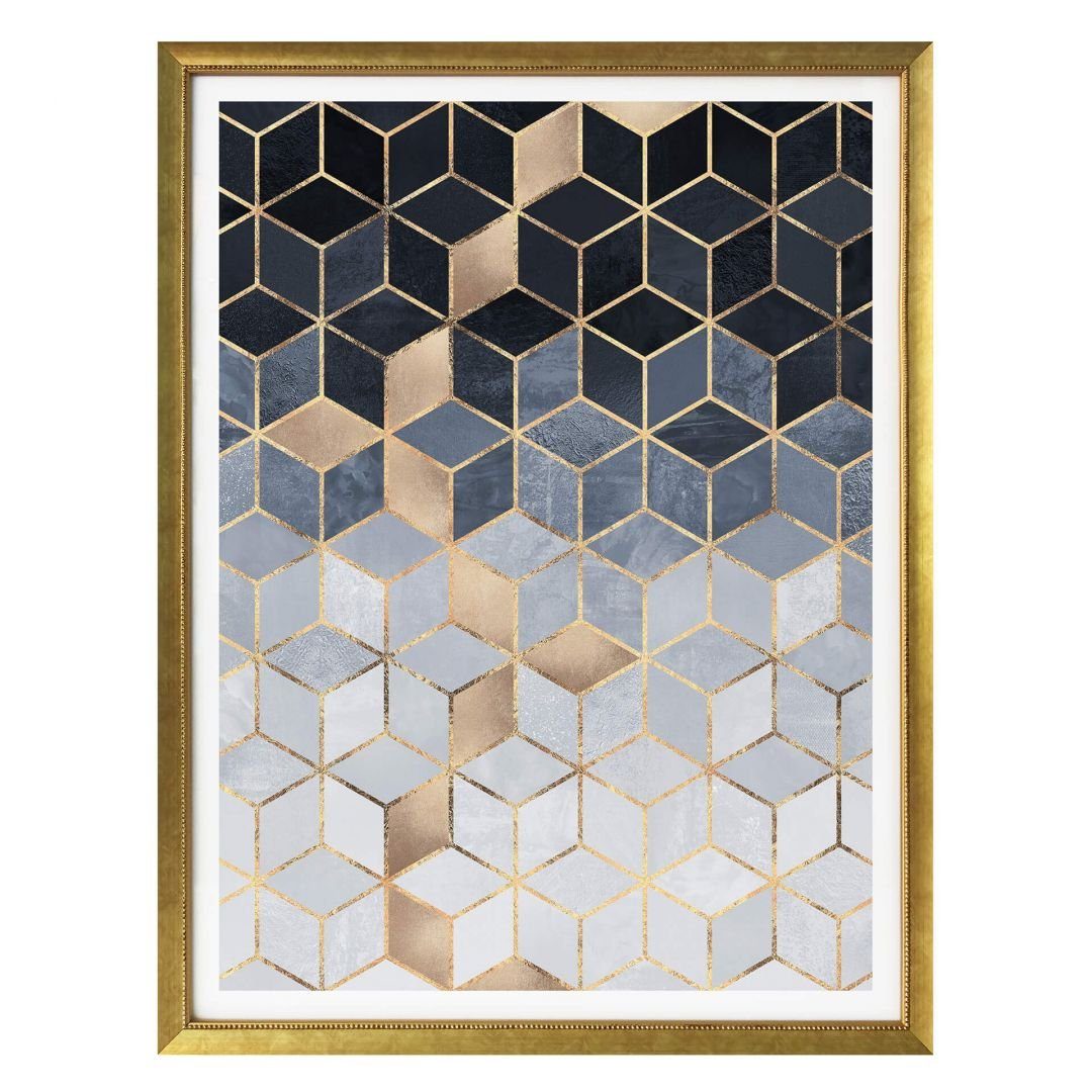 K&L Wall Art Poster Poster Fredriksson Art Déco Küche Kunstdruck Blau Himmel, Wohnzimmer Wandbild modern