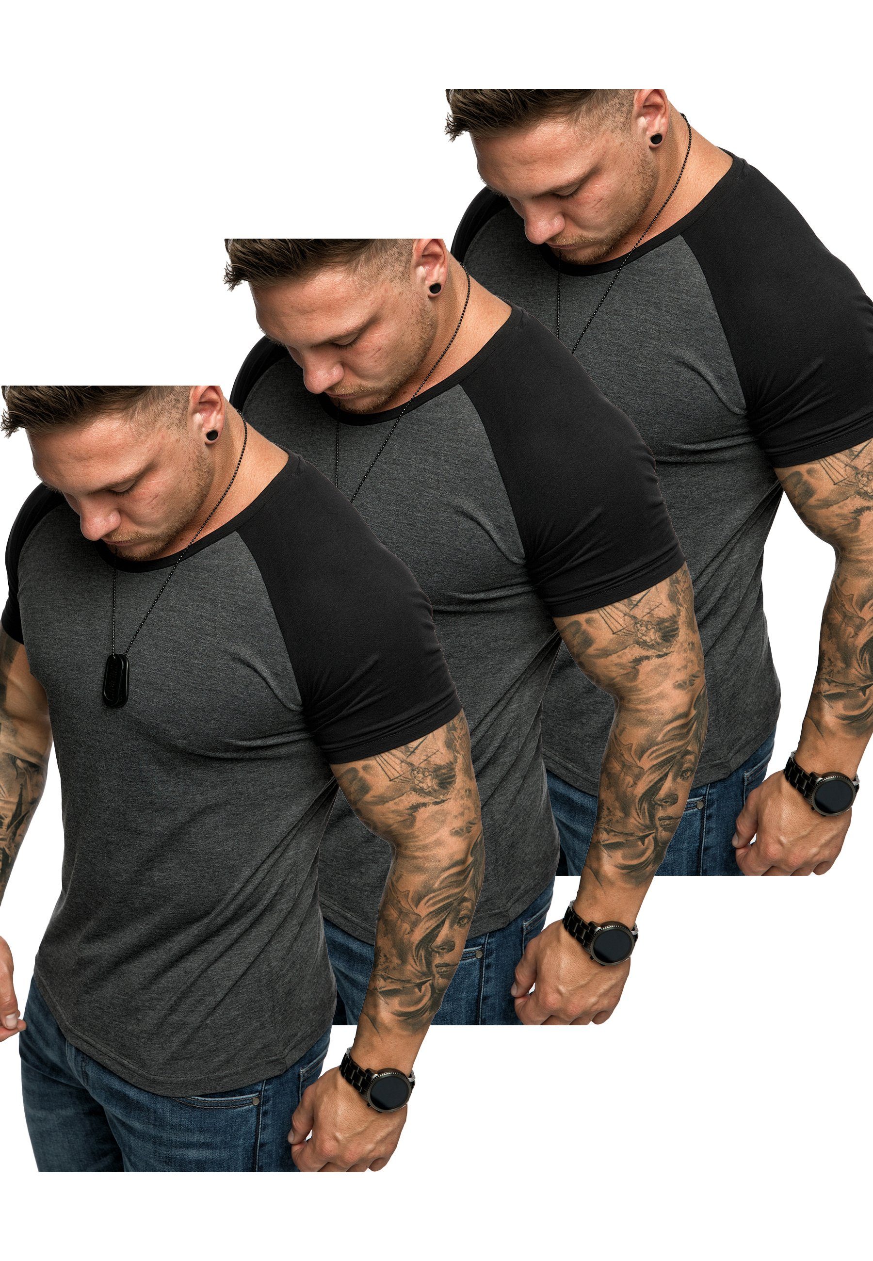 Amaci&Sons T-Shirt 3. SALEM 3er-Pack T-Shirts günstig online kaufen