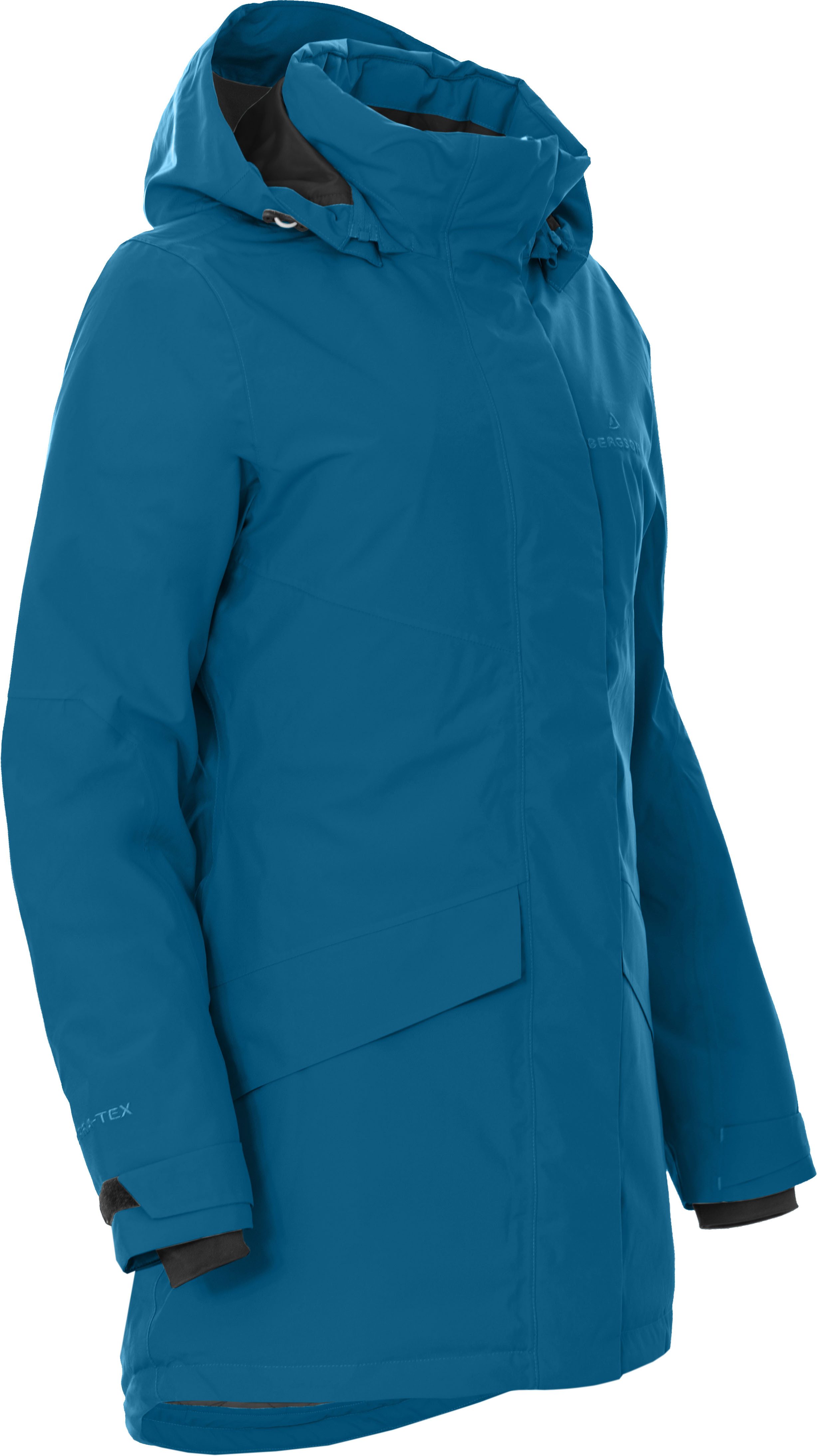 Bergson Winterjacke TUUSULA Damen Winterparka, warm wattiert, 20000 mm Wassersäule, Normalgrößen