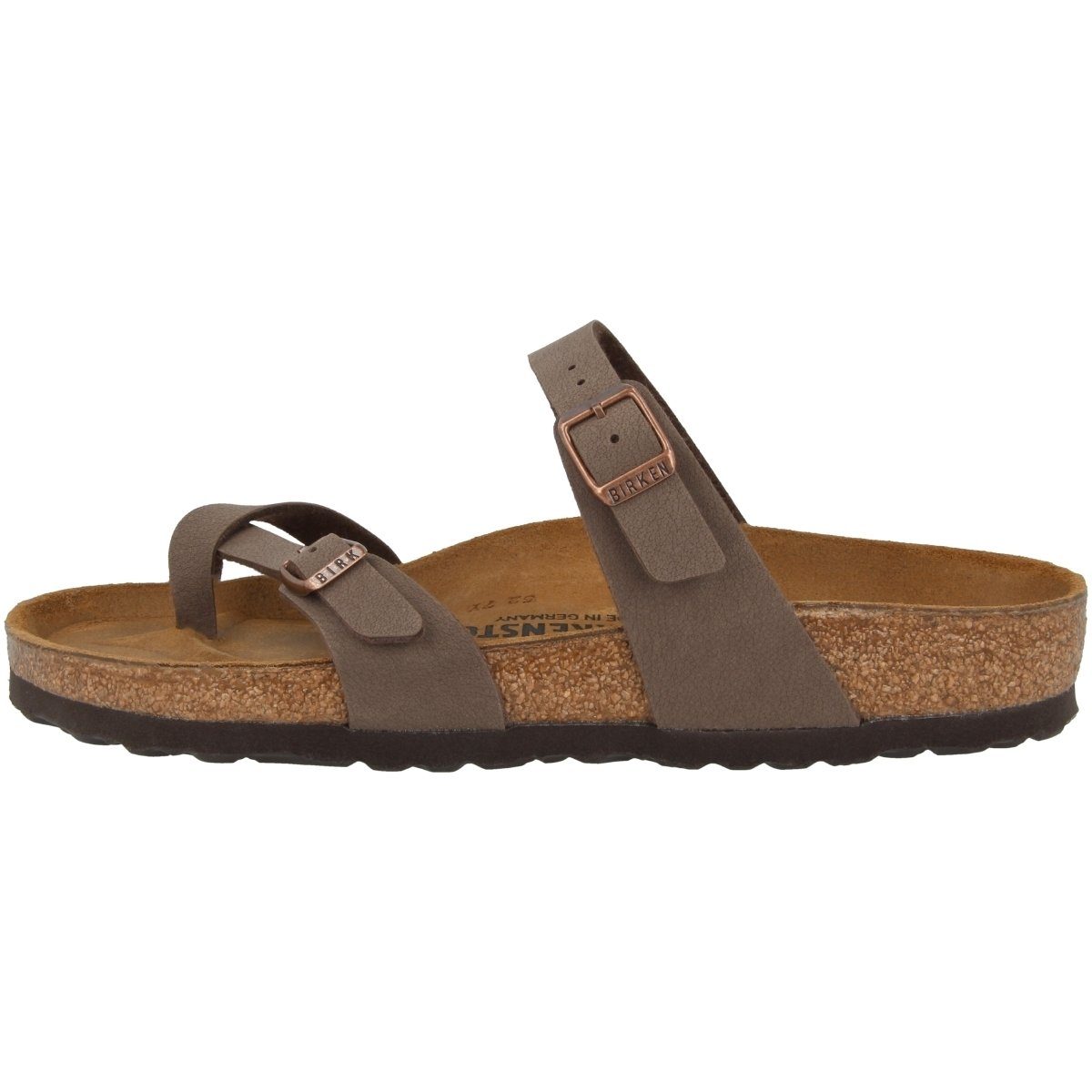 Birkenstock Mayari Birko-Flor Nubuk normal Unisex Erwachsene Pantolette Hau günstig online kaufen