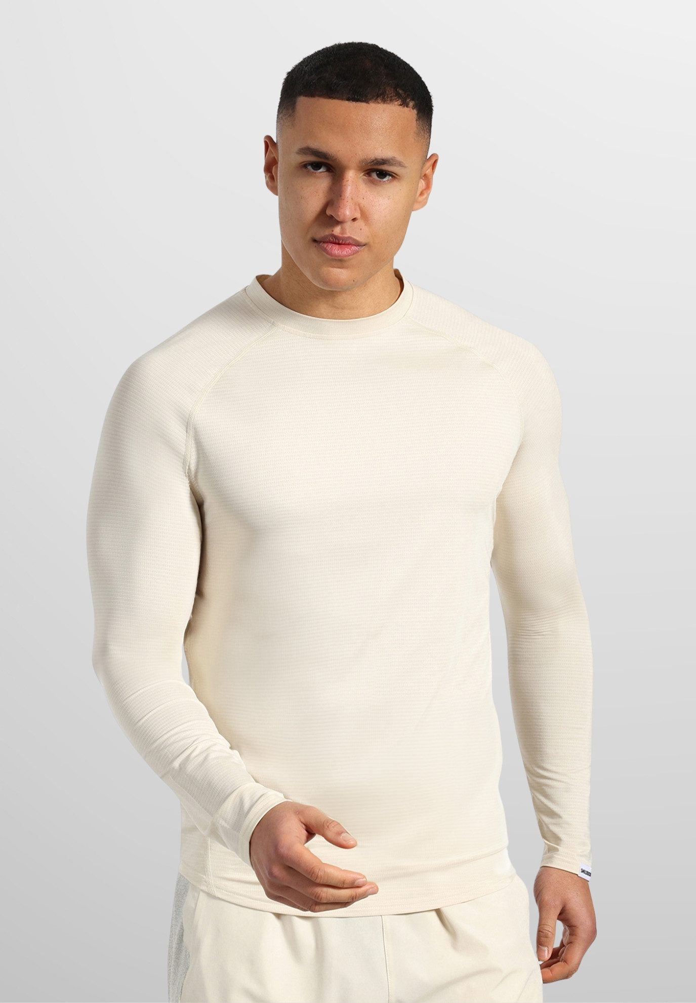 Smilodox Longsleeve Powerfit, Slim Fit Atmungsaktives Langarmshirt Schnellt günstig online kaufen