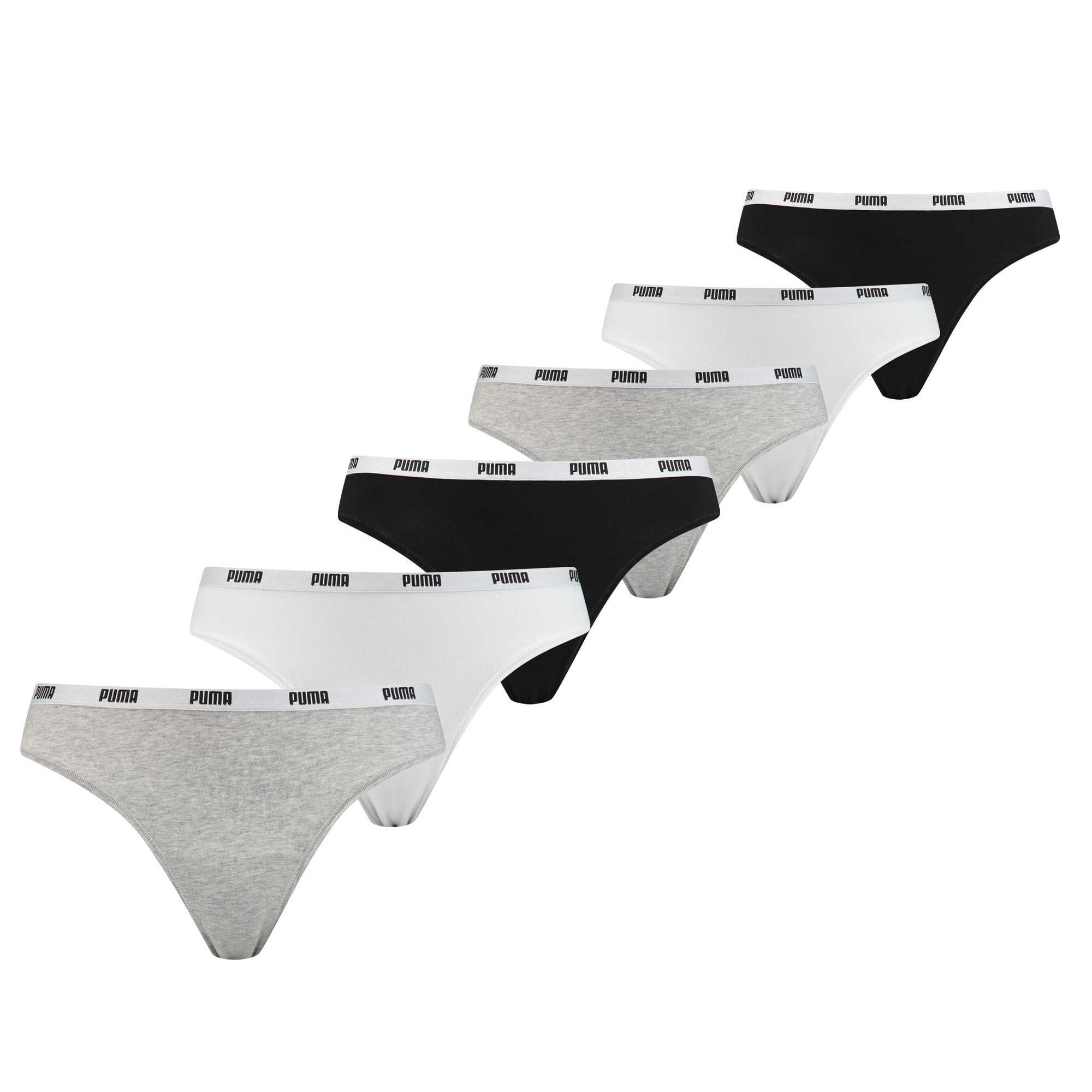 String Damen String 6er Pack Baumwolle