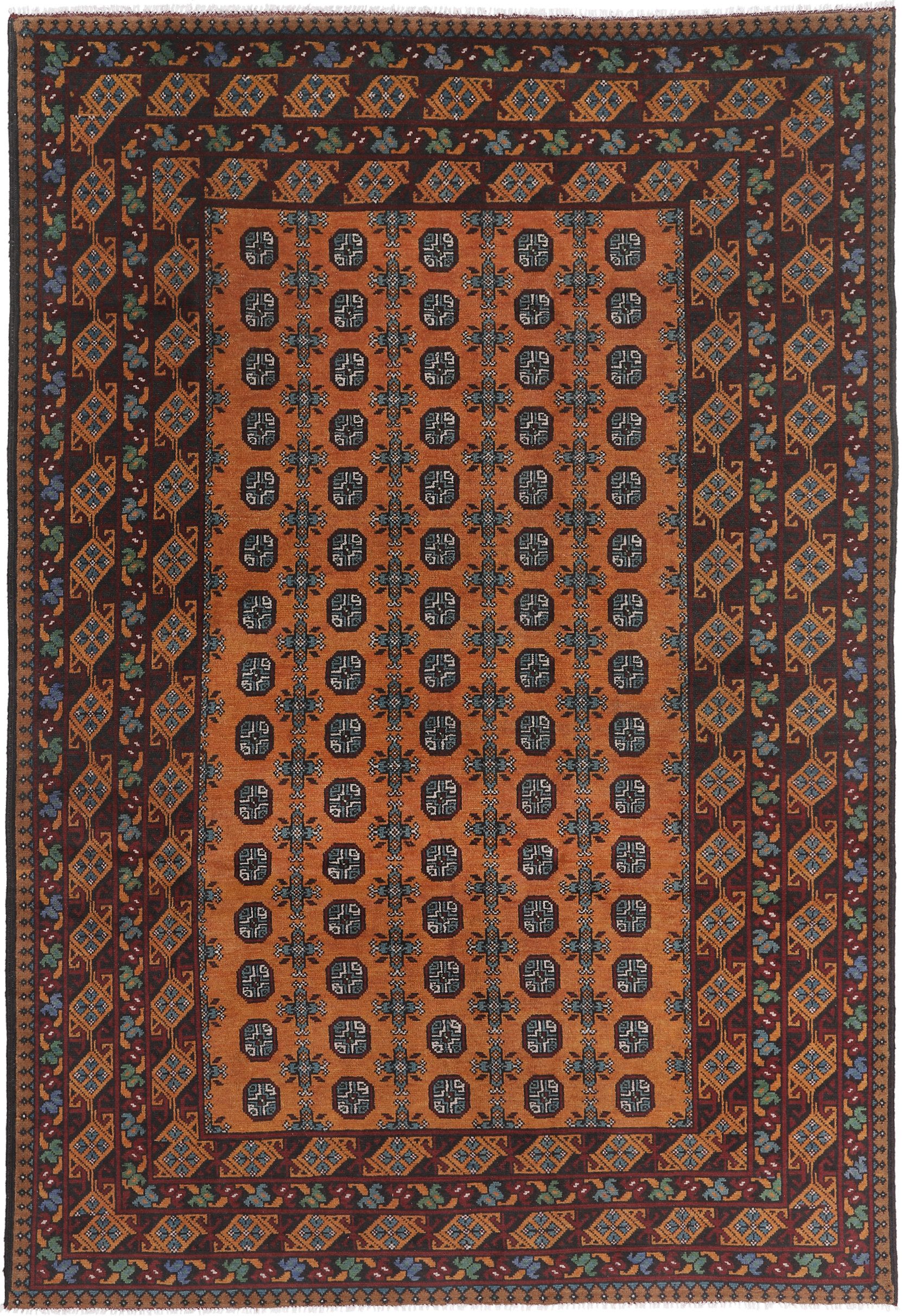 Carpet Avenue Teppich Afghan Baghlan 297x200, Rechteck, Höhe: 8 mm