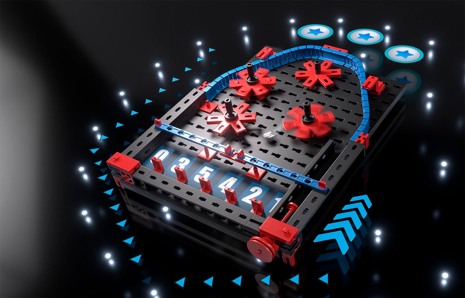 fischertechnik Advanced Pinball Konstruktions-Spielset, (89 St) günstig online kaufen