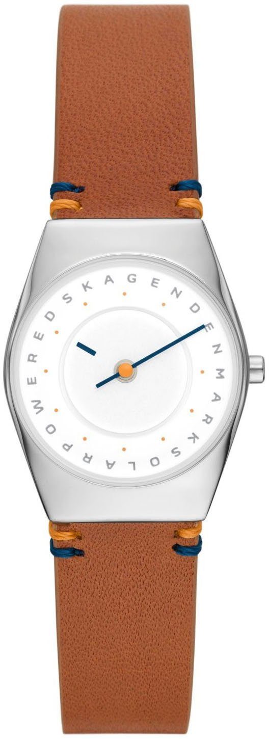 Skagen Solaruhr GRENEN LILLE SOLAR DISC, SKW3086, Armbanduhr, Damenuhr, analog