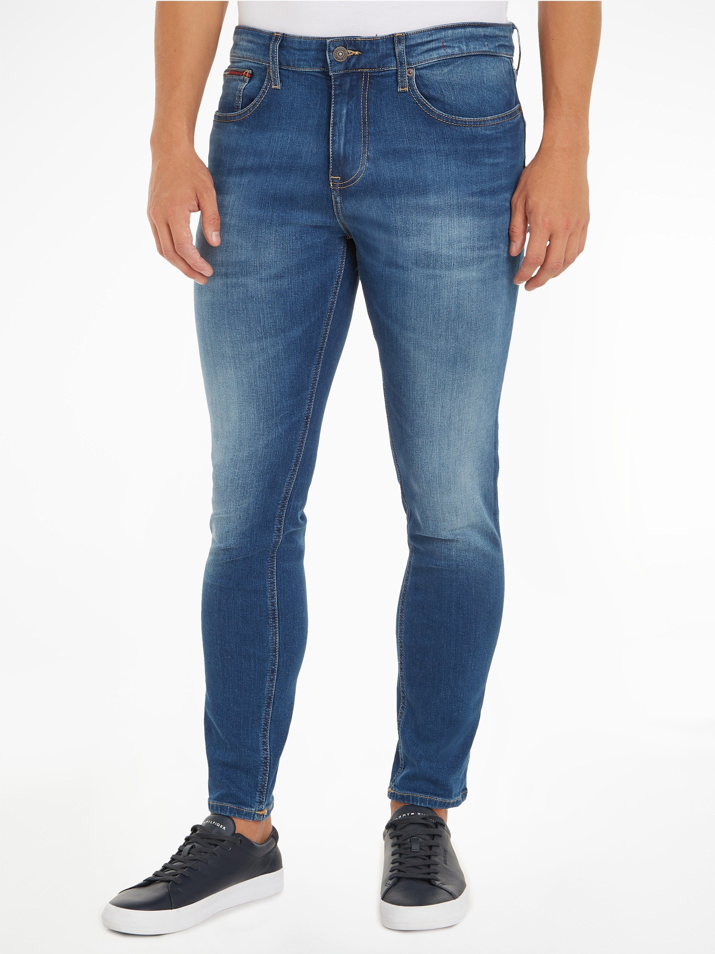 Tommy Jeans Tapered-fit-Jeans SLIM TAPERED AUSTIN Wilson Light Blue
