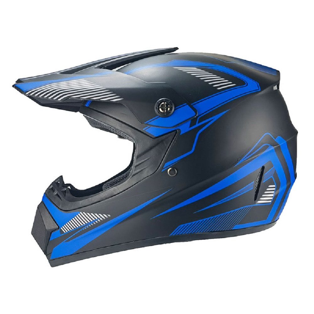 FunSport-Factory Motocrosshelm Shadow Kinder Crosshelm Motocross Helm Kinder Motorradhelm Offroad