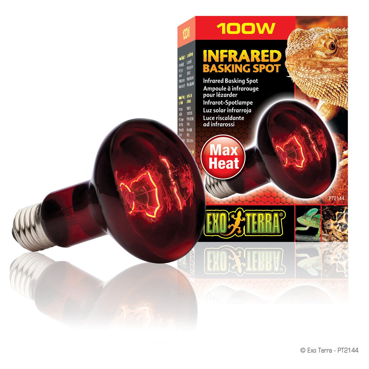 Exo Terra Terrarienleuchte Infrared Basking Spot - Infrarot-Spotlampe günstig online kaufen