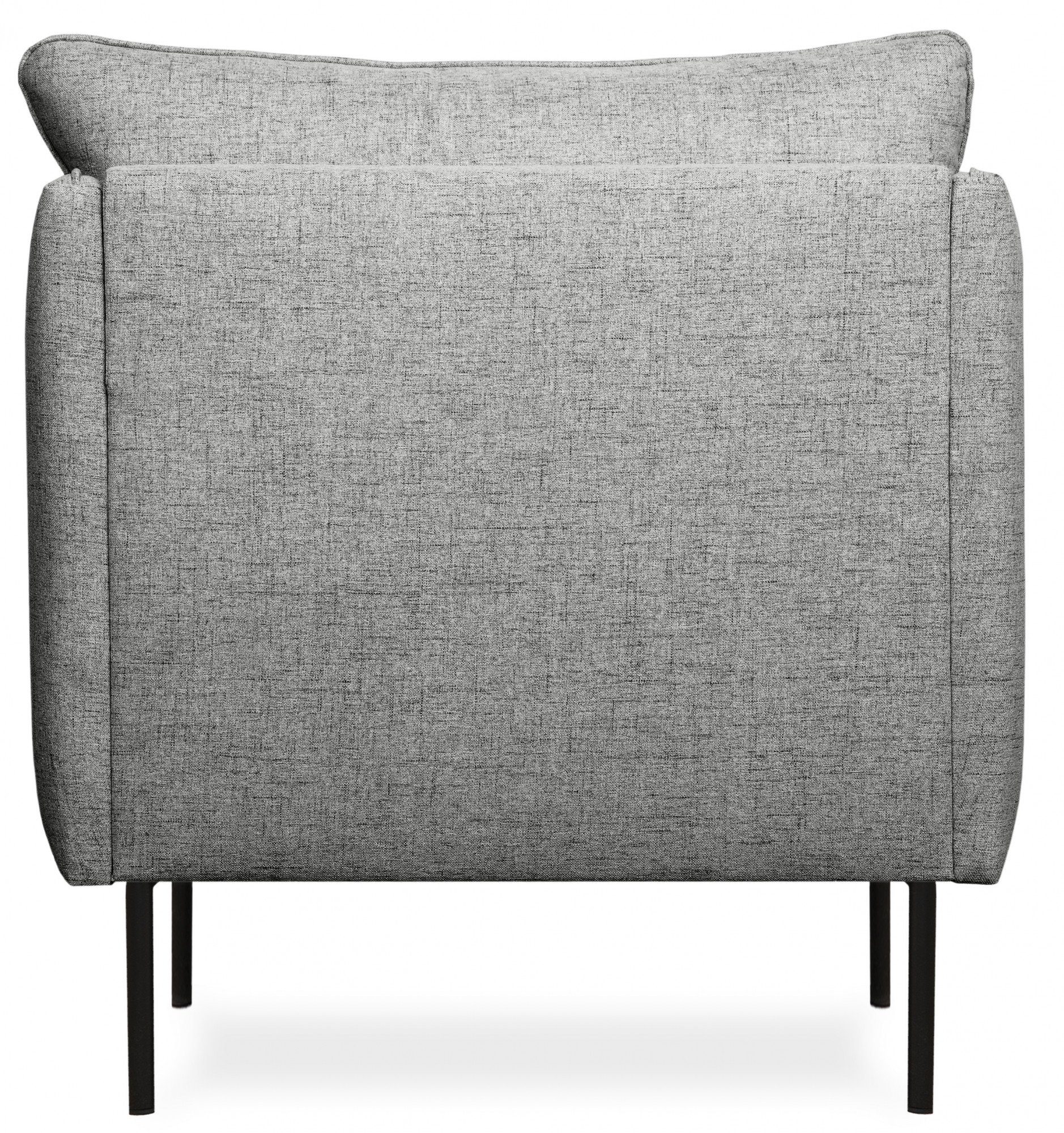 minimalistisches schlanken Skalle, Metallfüßen Design andas Sessel auf