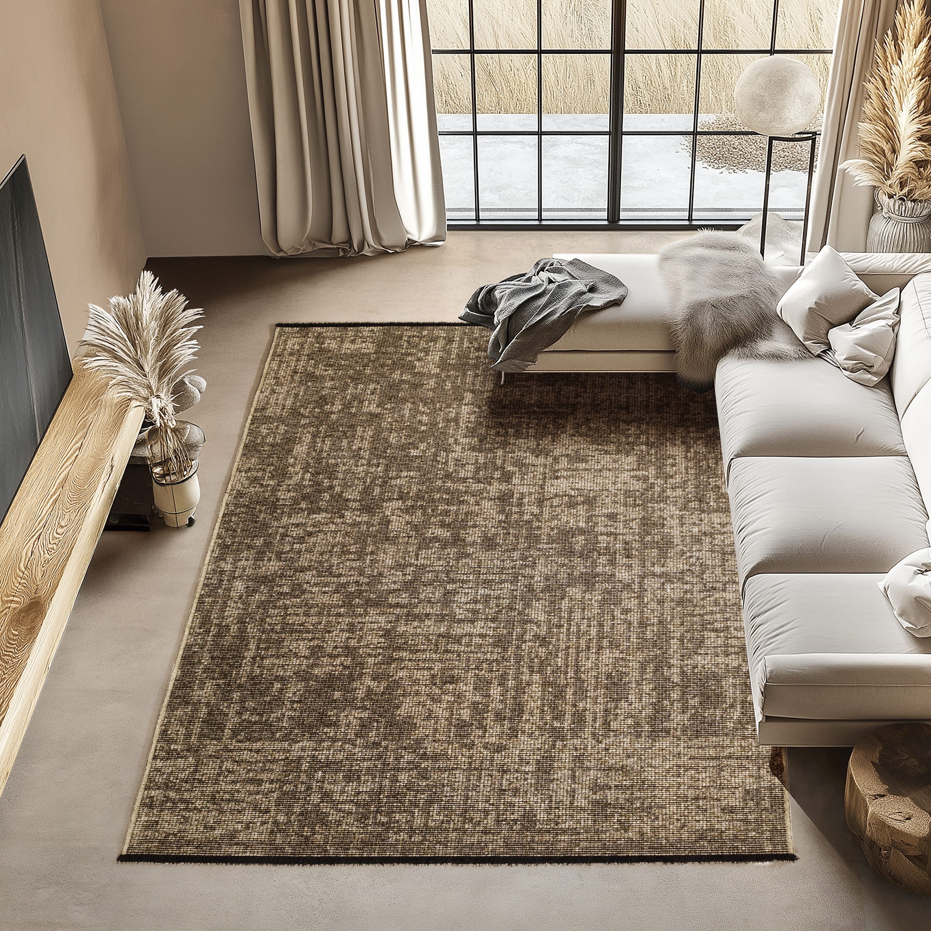Carpettex Veloursteppich Boho Design, Rechteckig, Höhe: günstig online kaufen