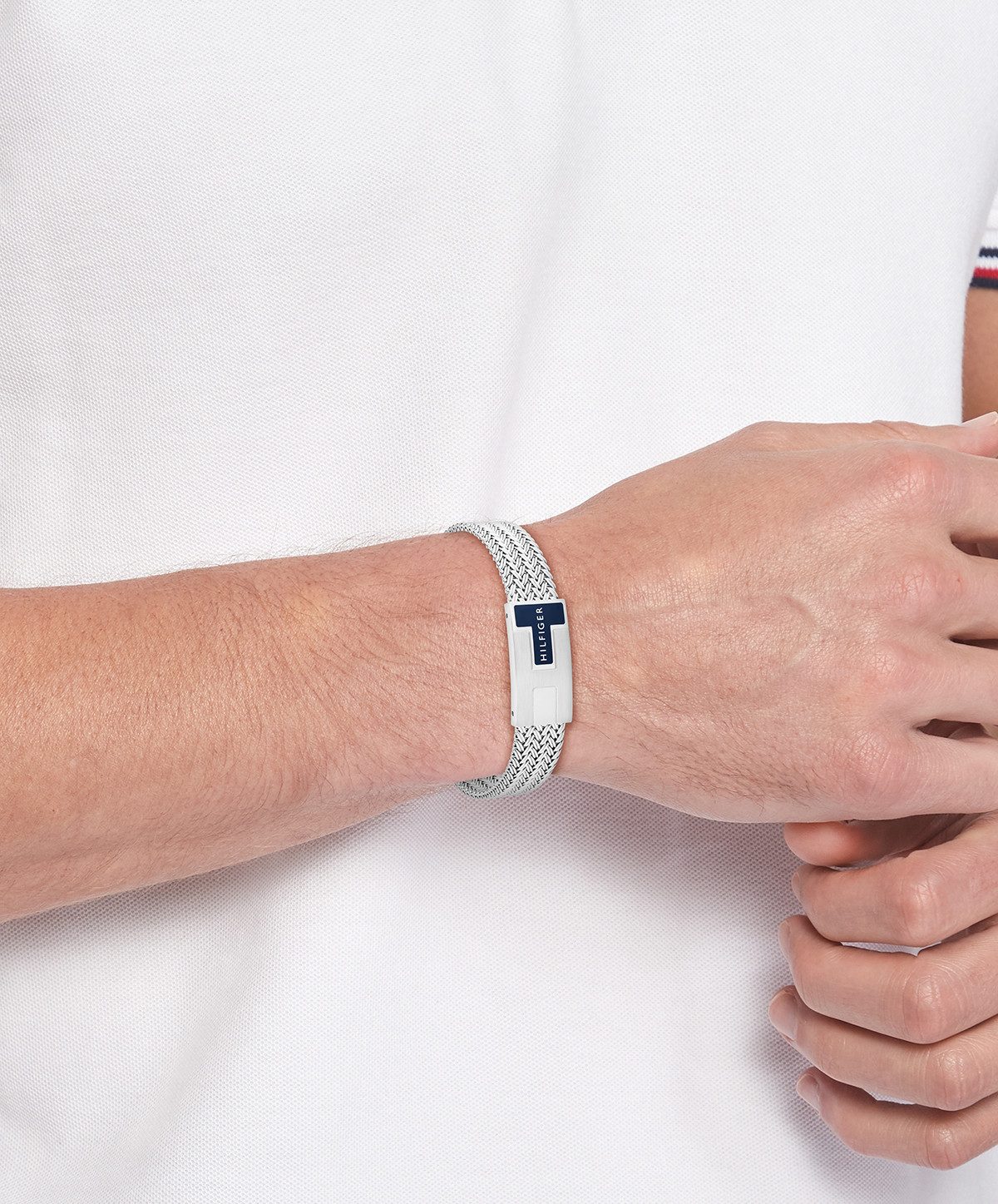 Tommy Hilfiger Edelstahlarmband NAUTICAL MESH