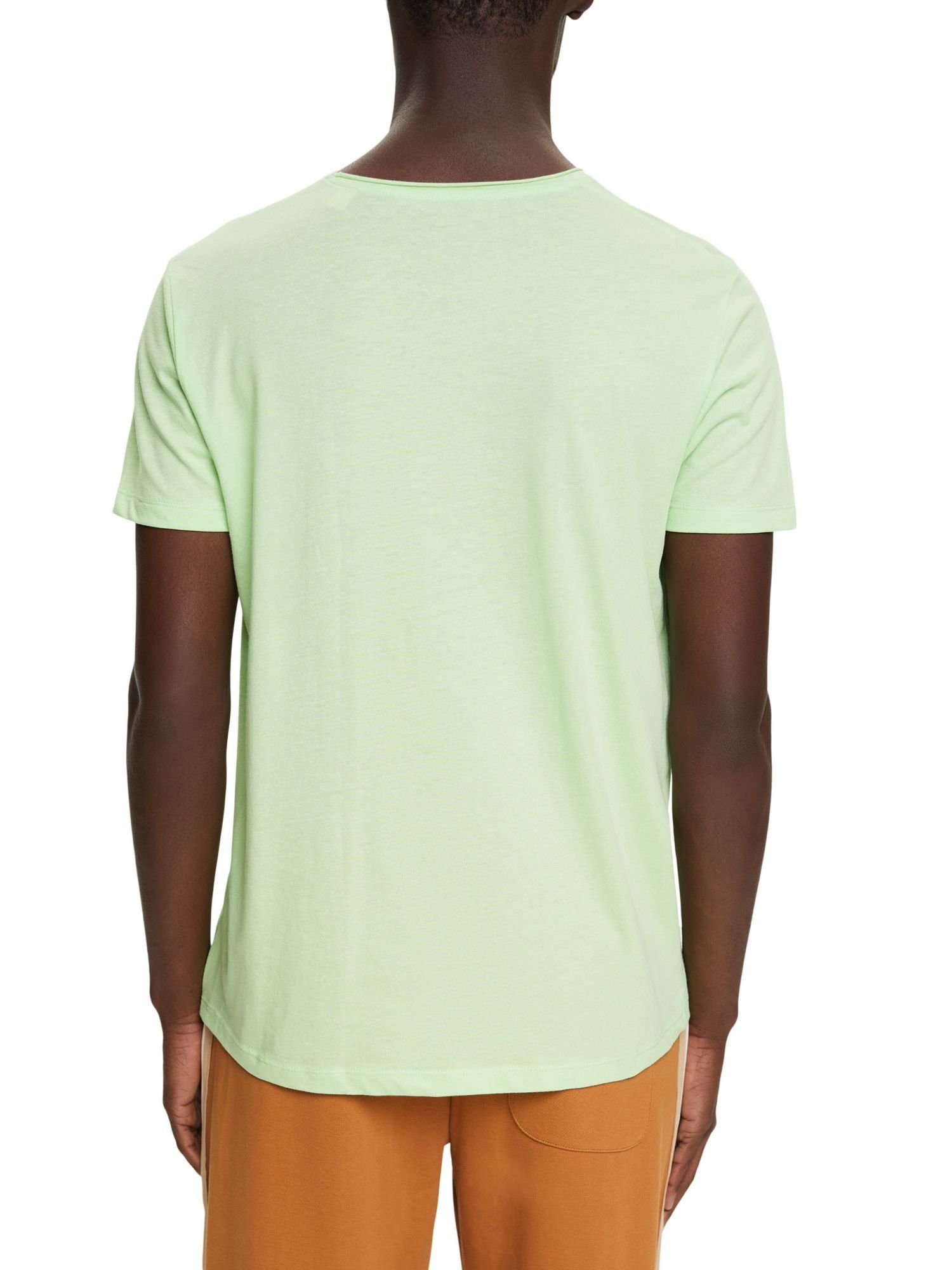 by GREEN T-Shirt Recycelt: CITRUS Jersey-T-Shirt Esprit (1-tlg) meliertes edc