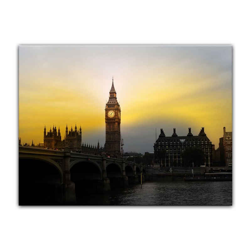 Bilderdepot24 Leinwandbild Big Ben London - UK II, Städte