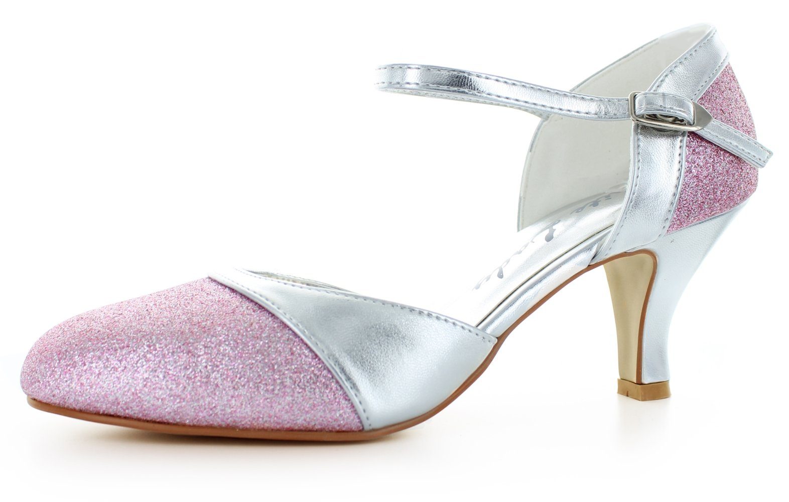 White Lady 701 bequeme Glitter Slingpumps günstig online kaufen