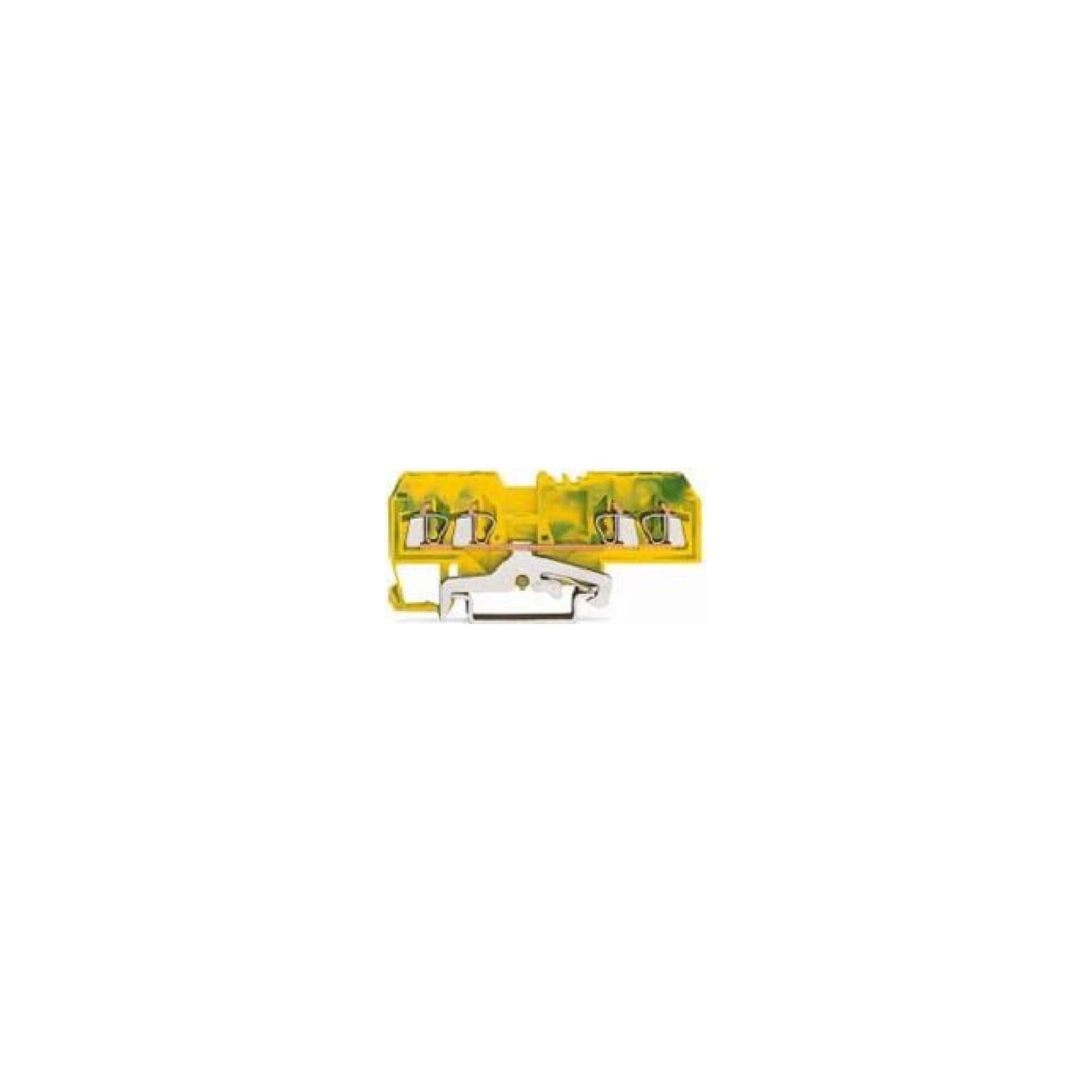 WAGO Sicherungshalter WAGO GmbH& Co. KG Schutzleiterklemme 0,5-2,5mmq gn/gelb 280-677