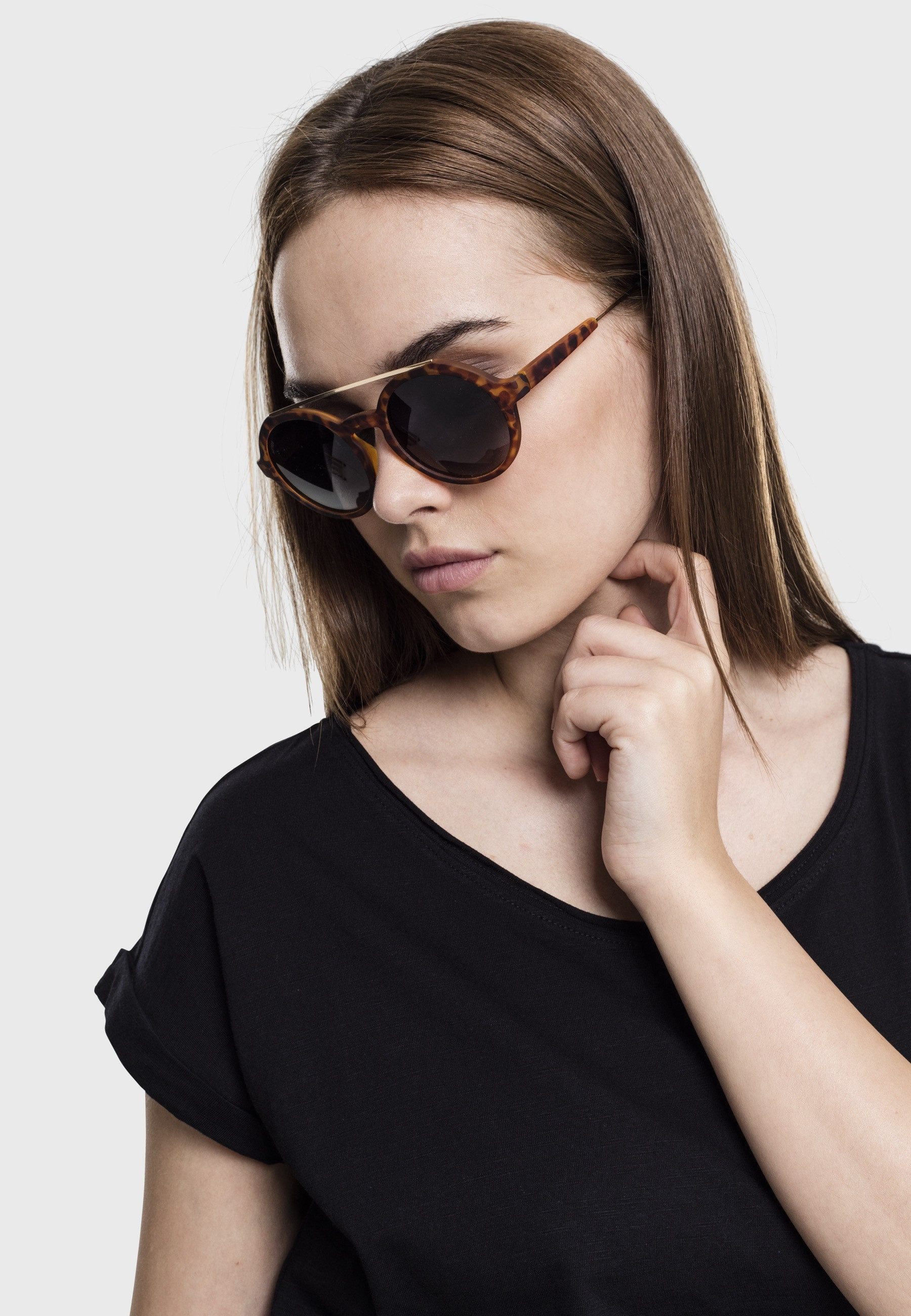 URBAN CLASSICS Kurzarmshirt Urban Classics Damen Ladies Long Back Shaped Slub Tee (1-tlg)