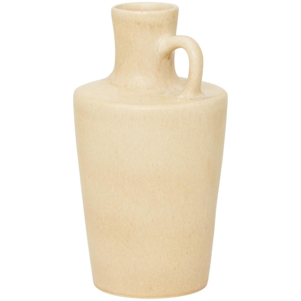 Urban Nature Culture Dekovase Vase Nuno Ceramic Natural (13,5x25cm)